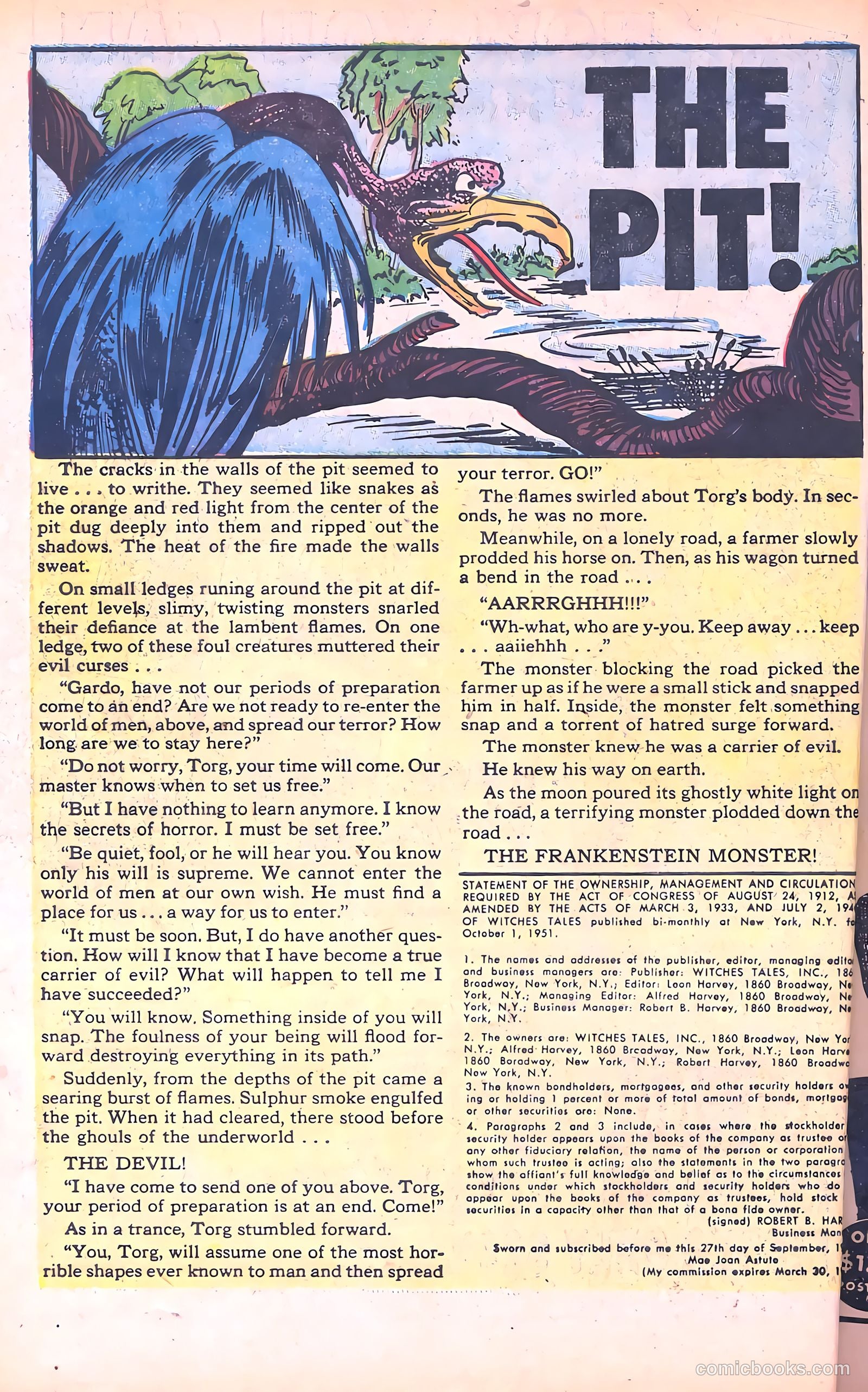 Witches Tales #9 — page 34 of 36