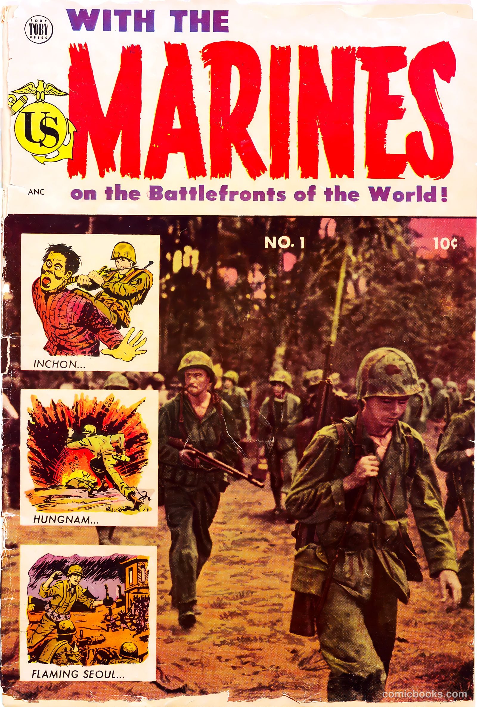 With the Marines on the Battlefronts of the World #1 — page 1 of 36