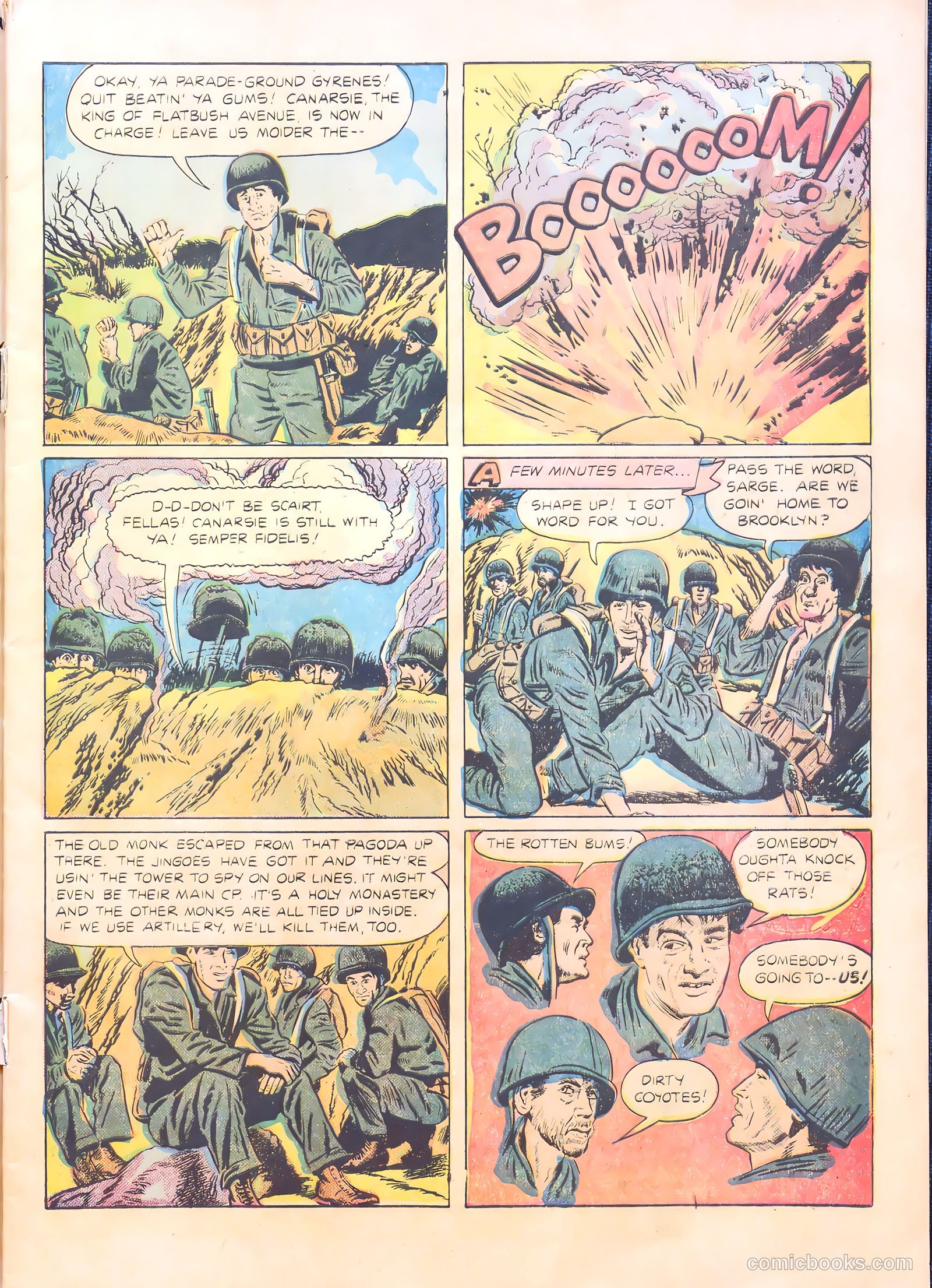 With the Marines on the Battlefronts of the World #1 — page 5 of 36