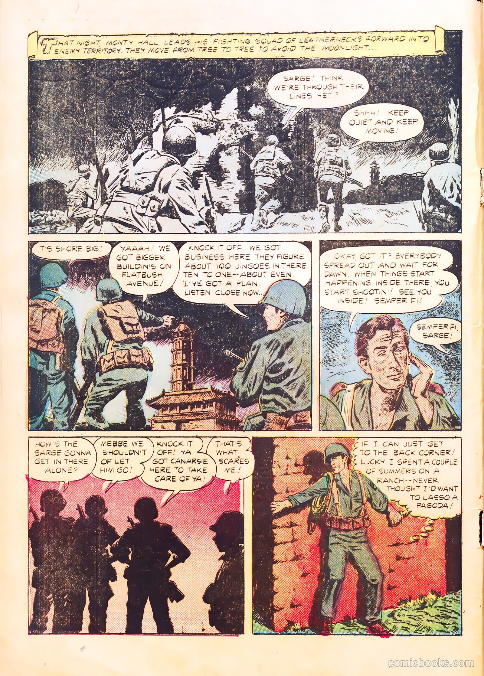 With the Marines on the Battlefronts of the World #1 — page 6 of 36