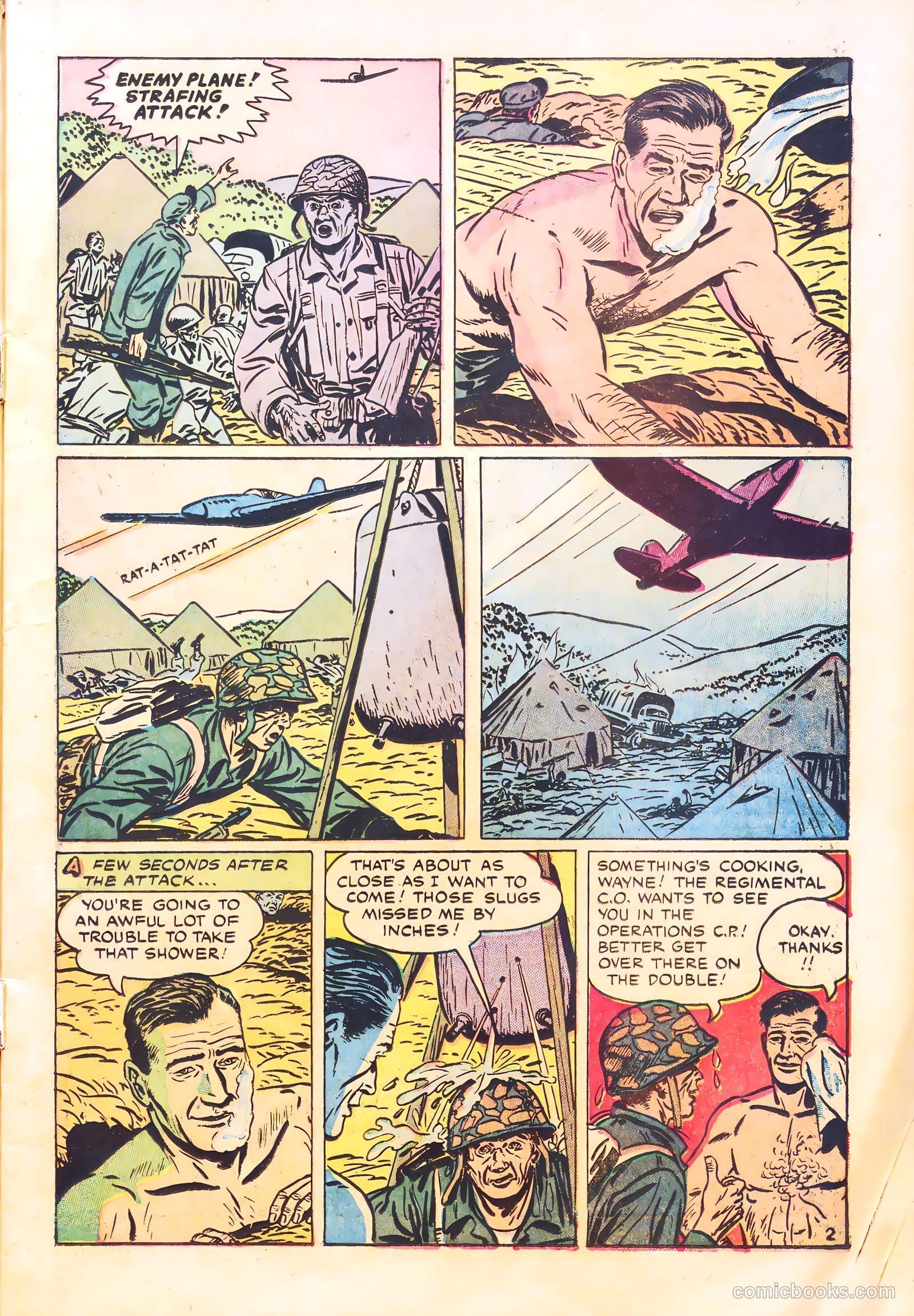 With the Marines on the Battlefronts of the World #1 — page 11 of 36