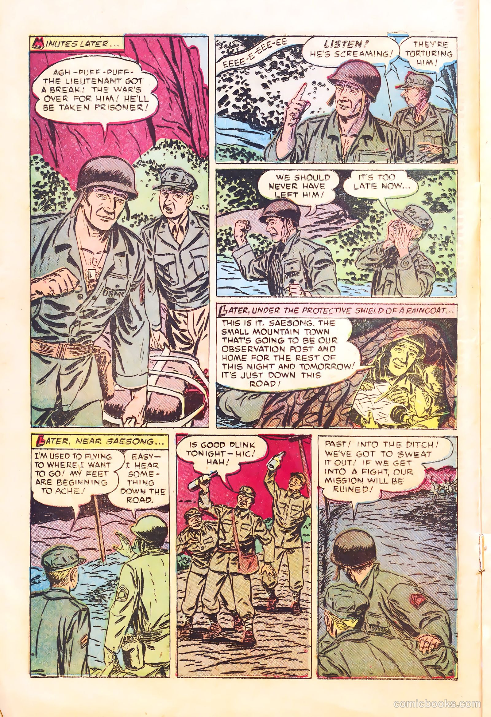 With the Marines on the Battlefronts of the World #1 — page 14 of 36