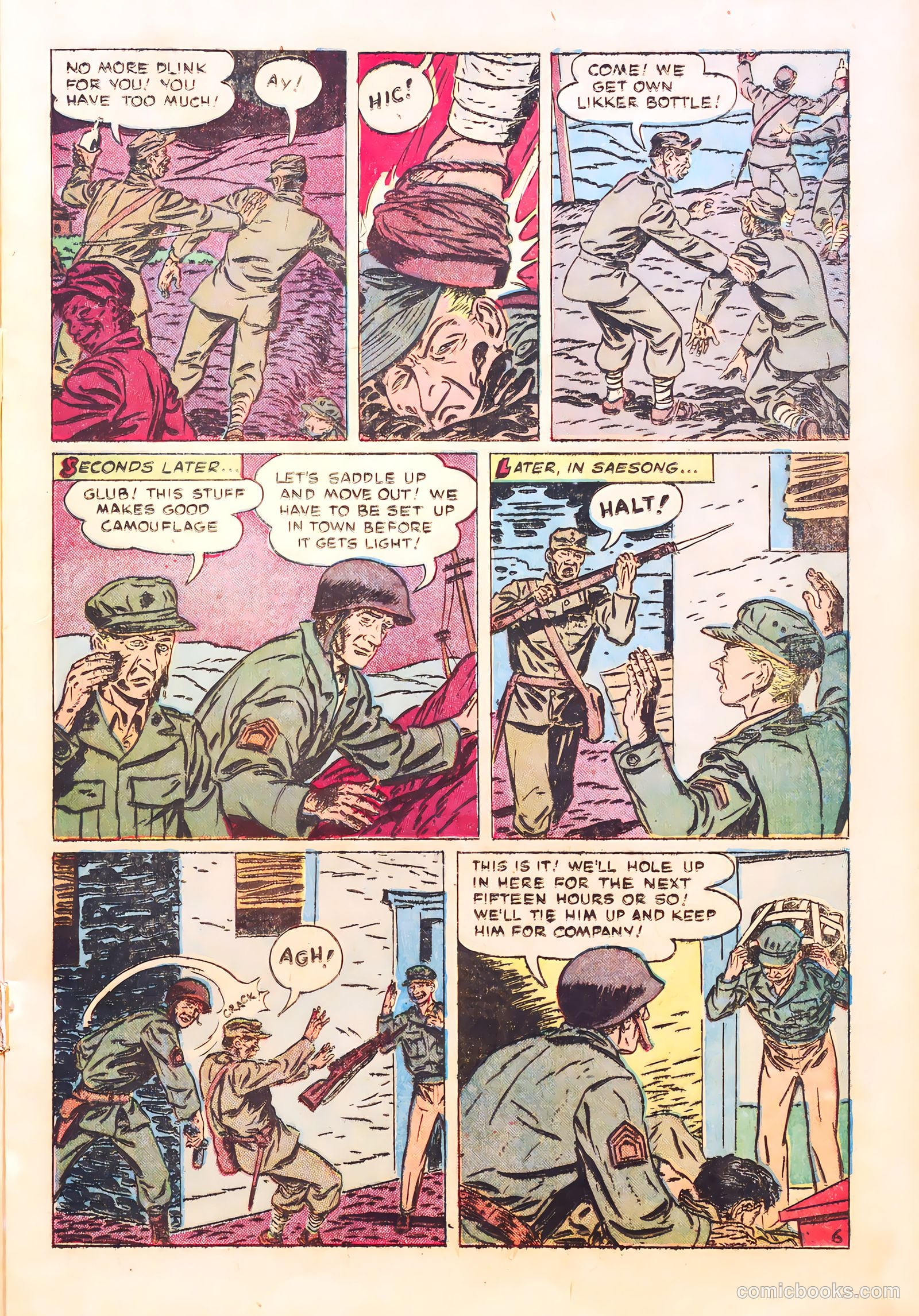 With the Marines on the Battlefronts of the World #1 — page 15 of 36