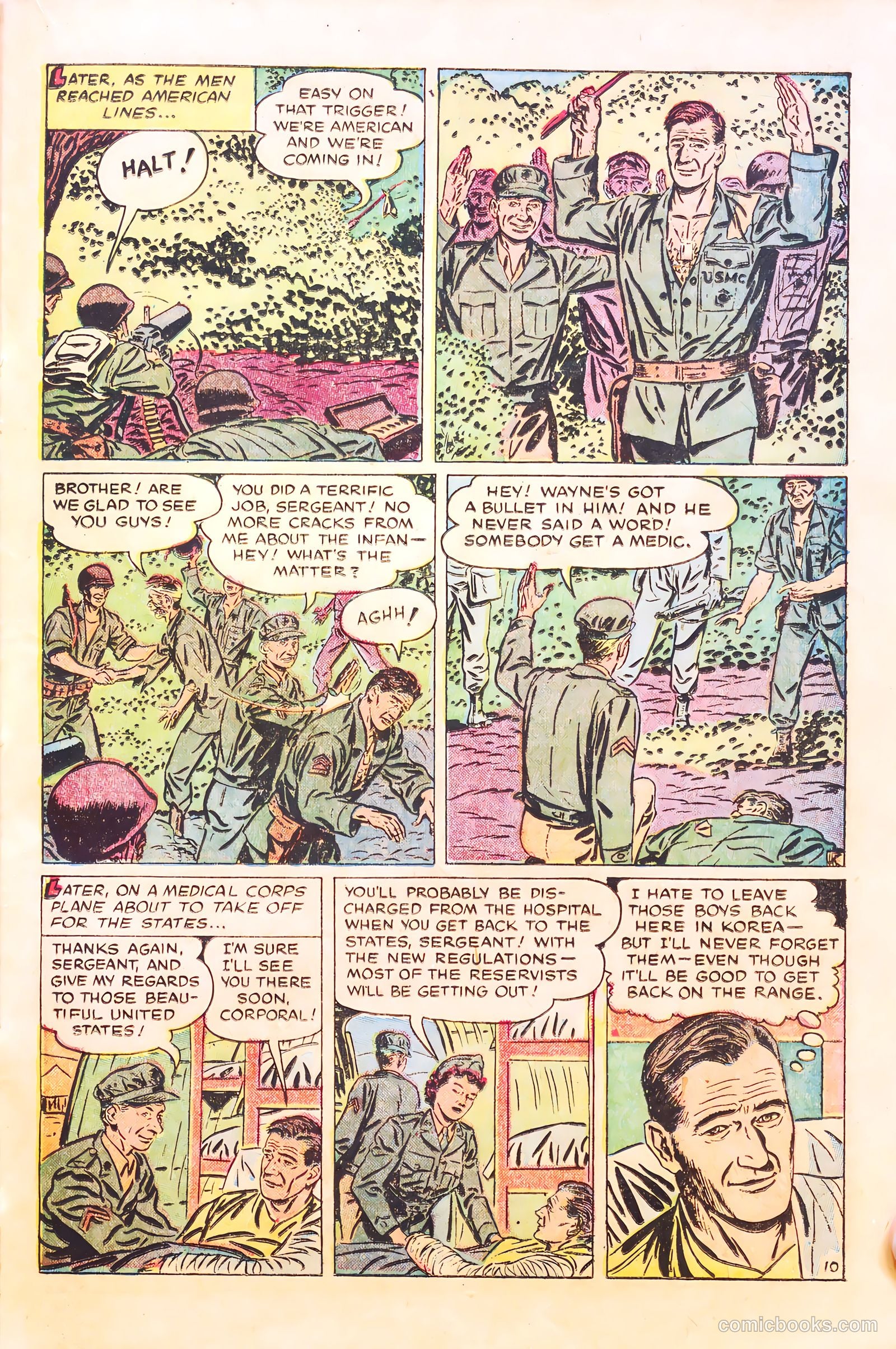 With the Marines on the Battlefronts of the World #1 — page 21 of 36
