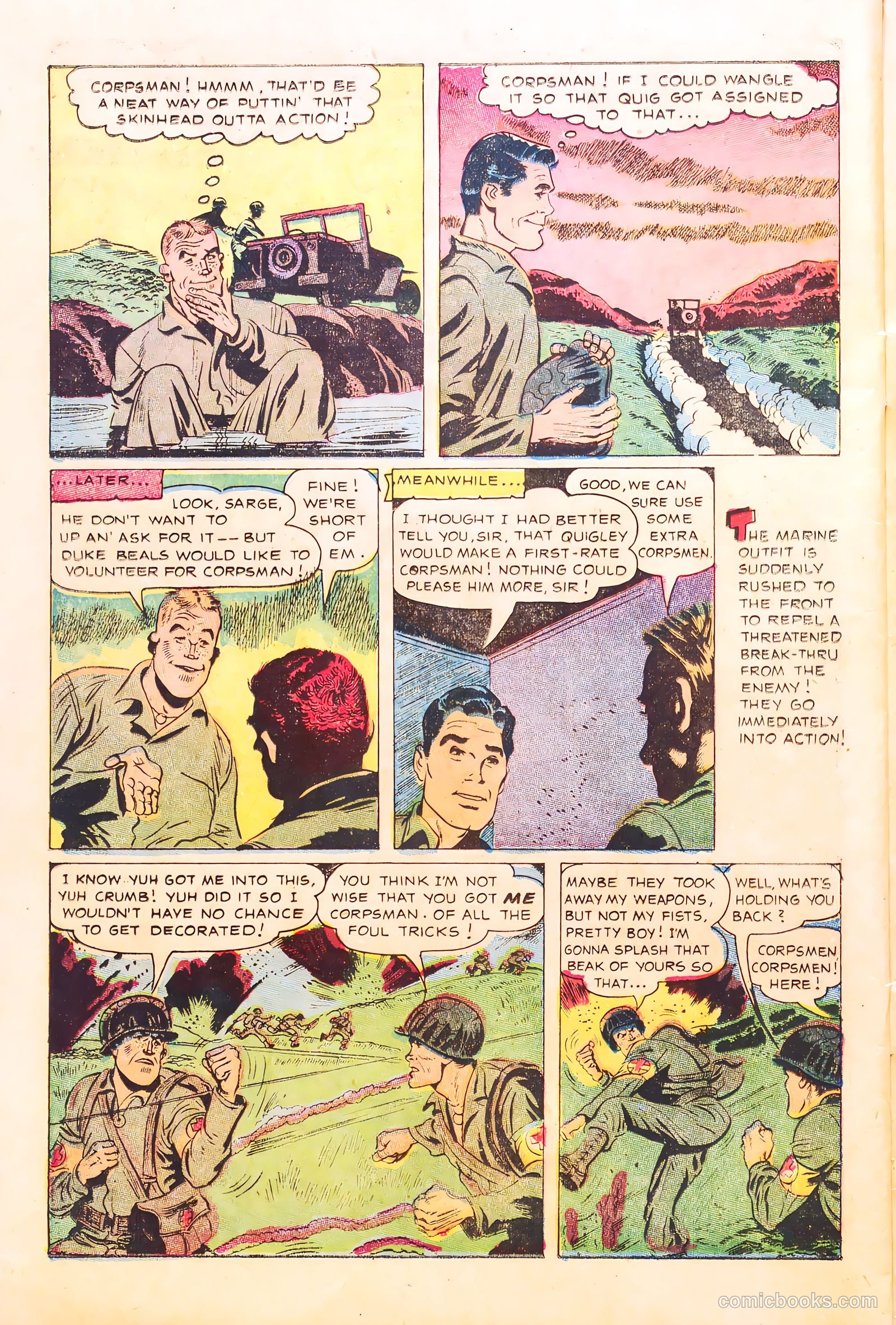 With the Marines on the Battlefronts of the World #1 — page 24 of 36