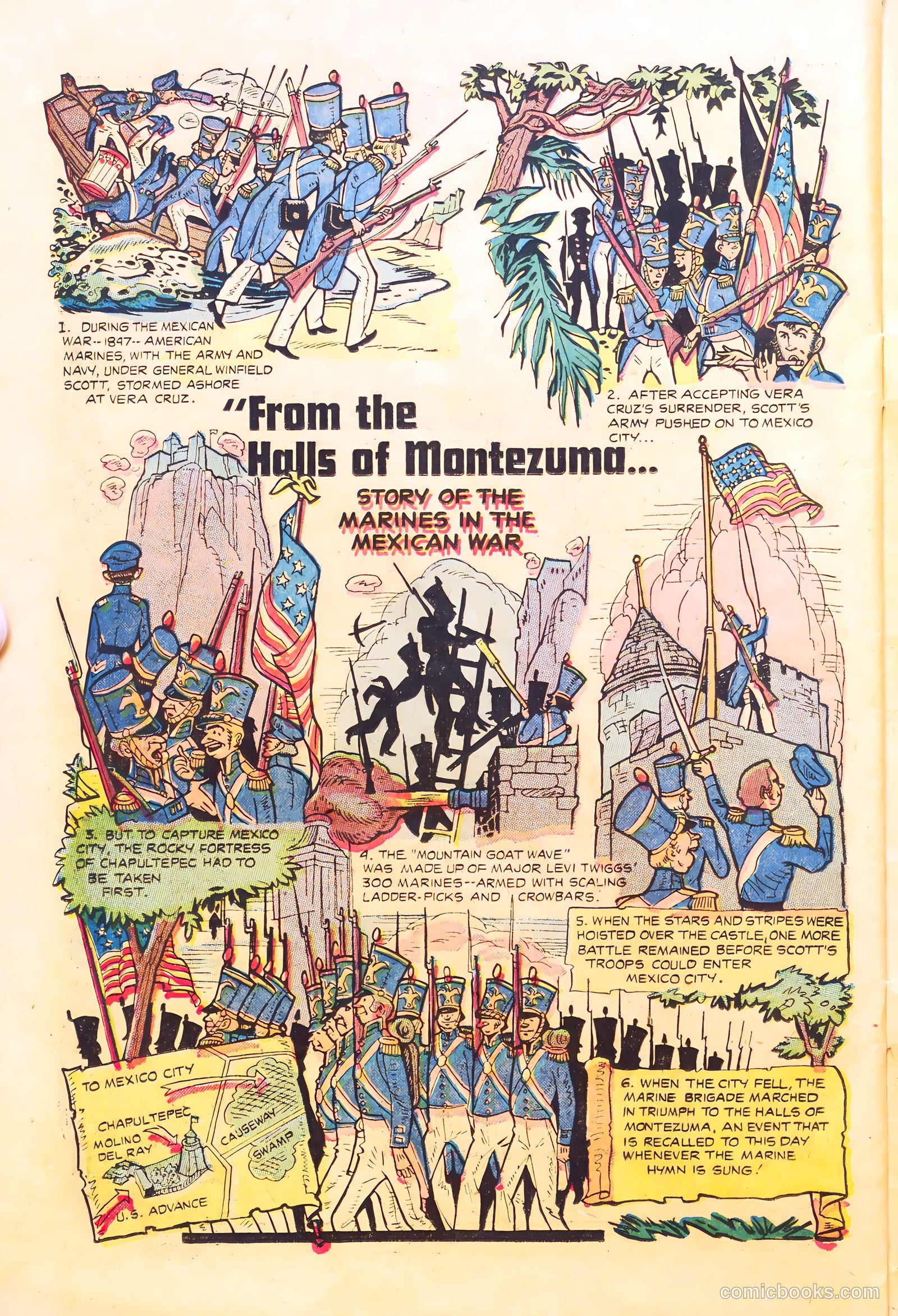 With the Marines on the Battlefronts of the World #1 — page 26 of 36