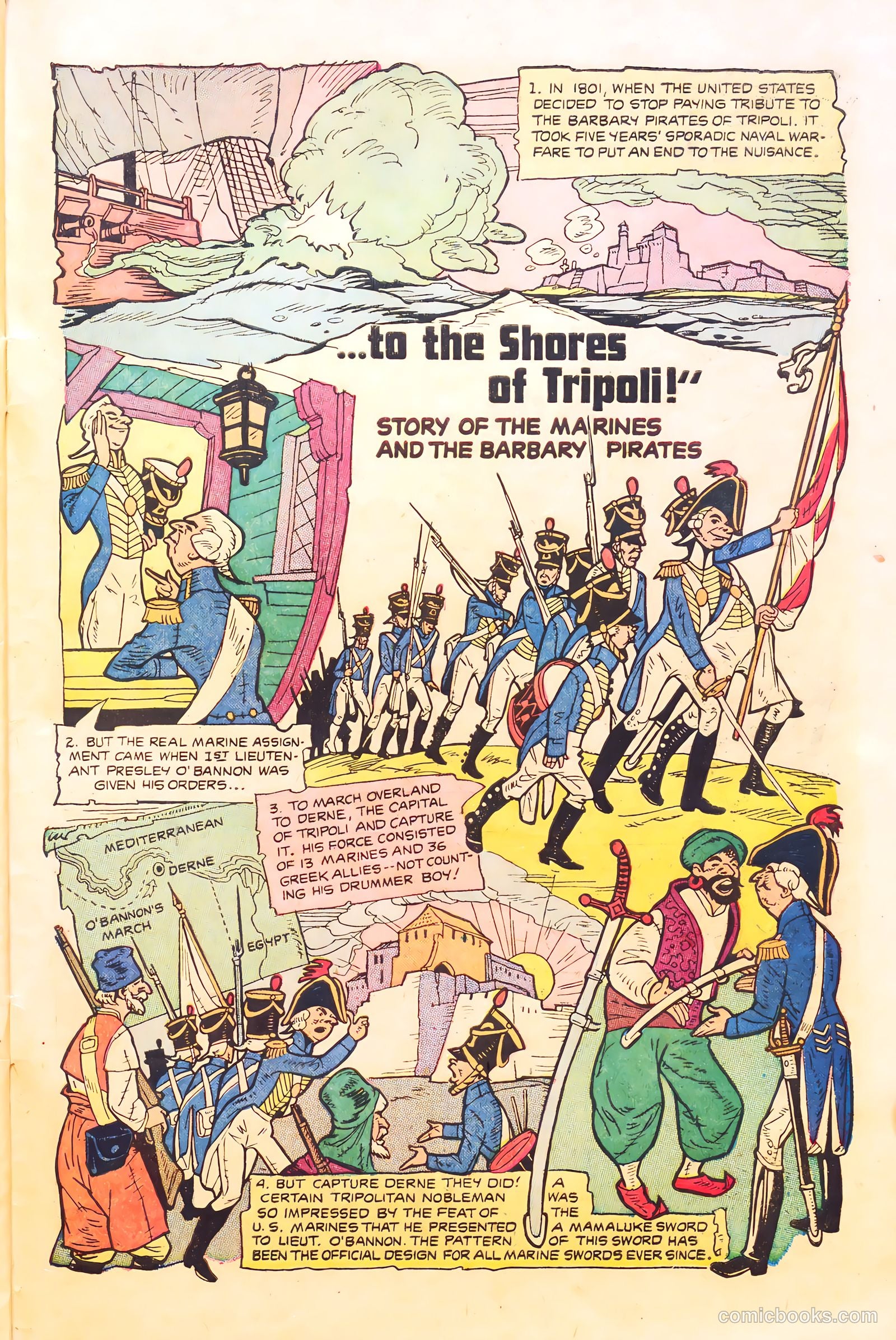 With the Marines on the Battlefronts of the World #1 — page 27 of 36