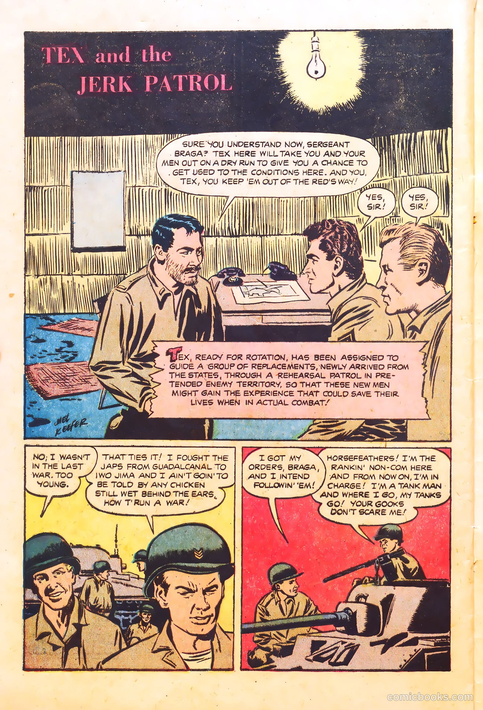 With the Marines on the Battlefronts of the World #1 — page 28 of 36