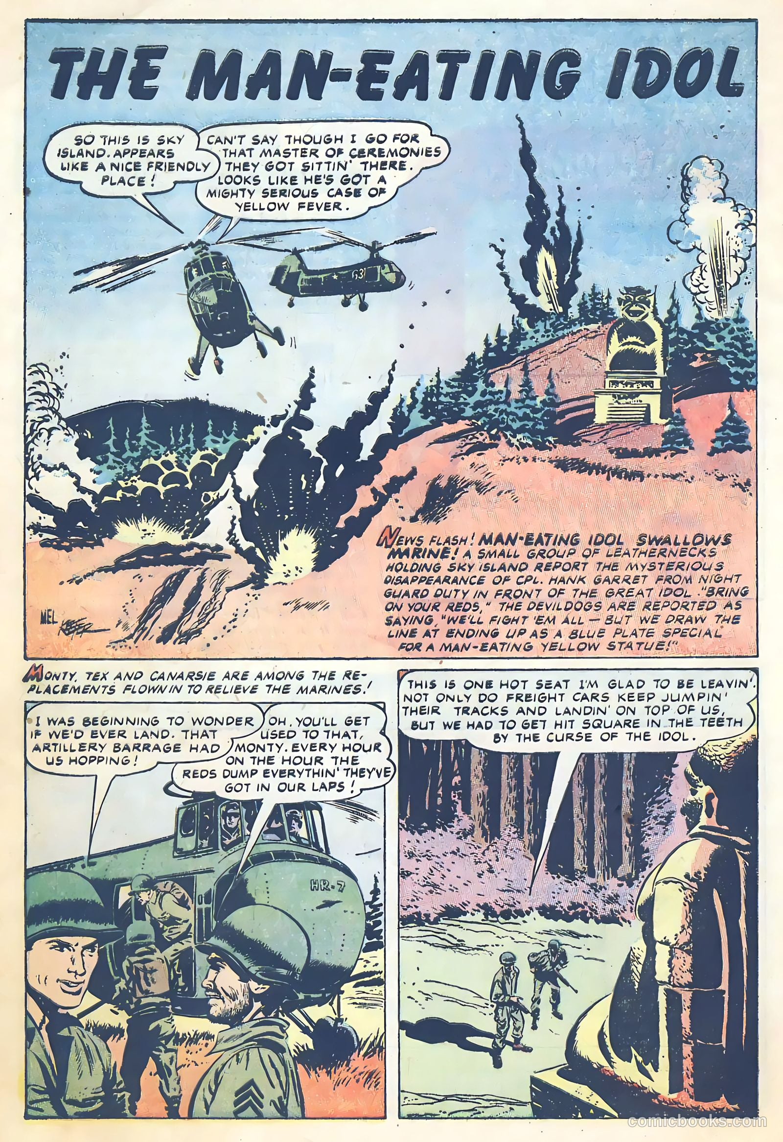 With the Marines on the Battlefronts of the World #2 — page 4 of 36