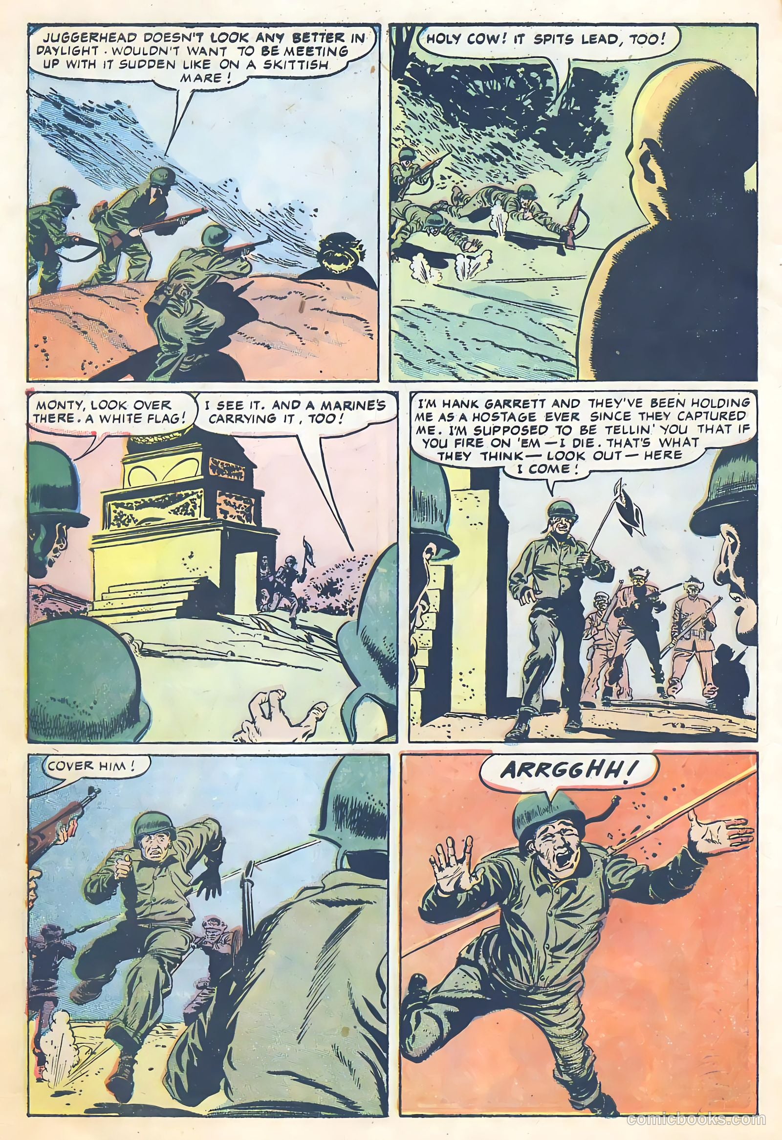With the Marines on the Battlefronts of the World #2 — page 8 of 36