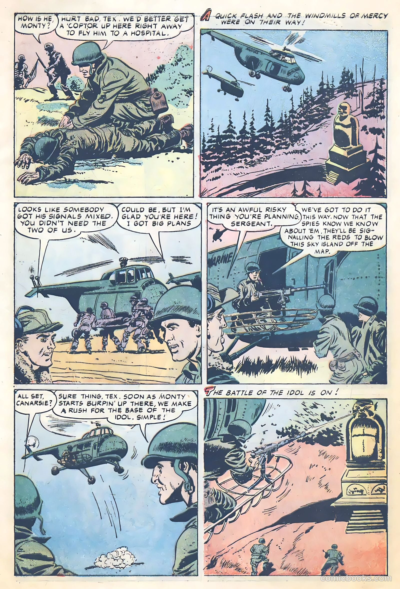 With the Marines on the Battlefronts of the World #2 — page 9 of 36