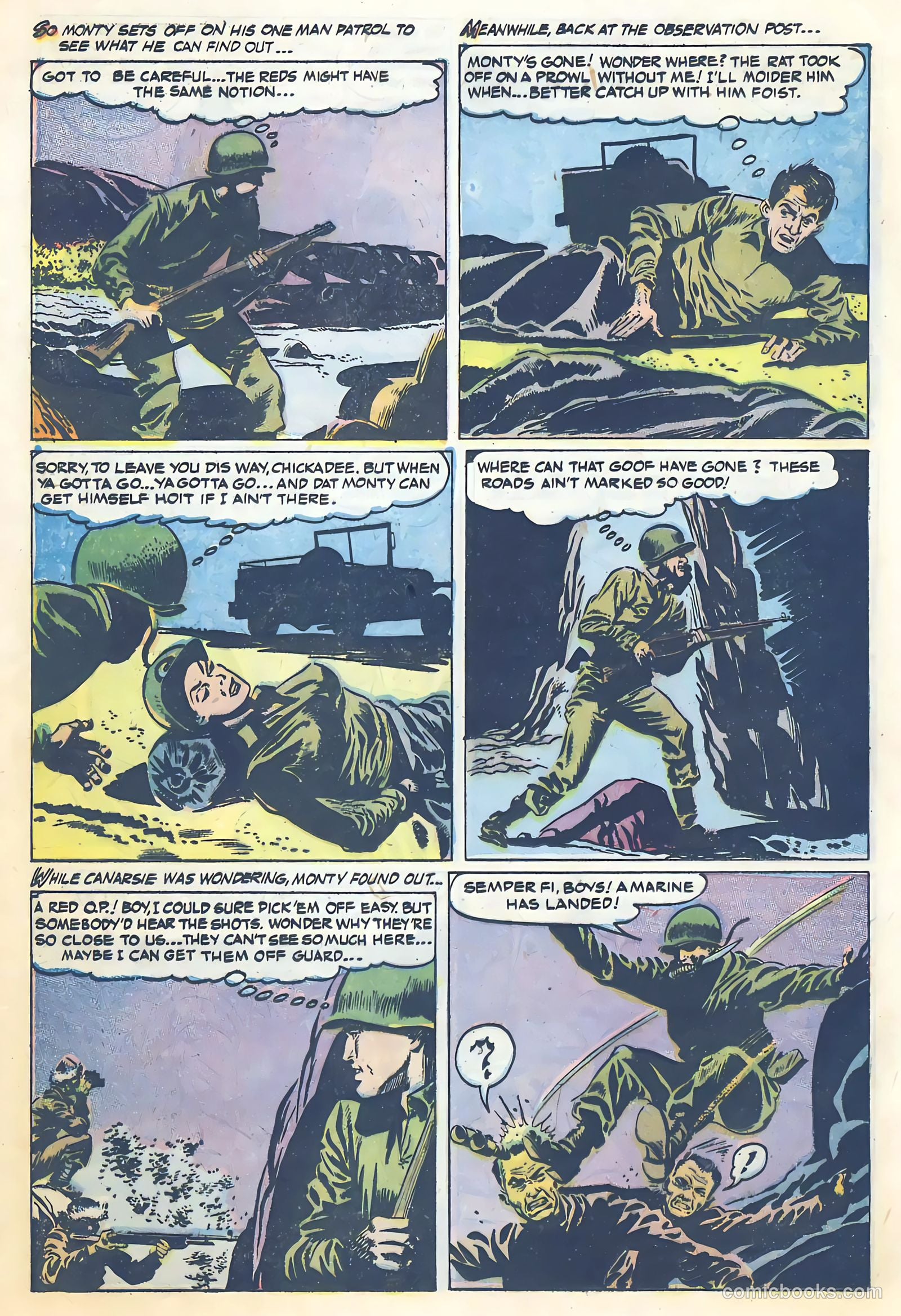 With the Marines on the Battlefronts of the World #2 — page 22 of 36