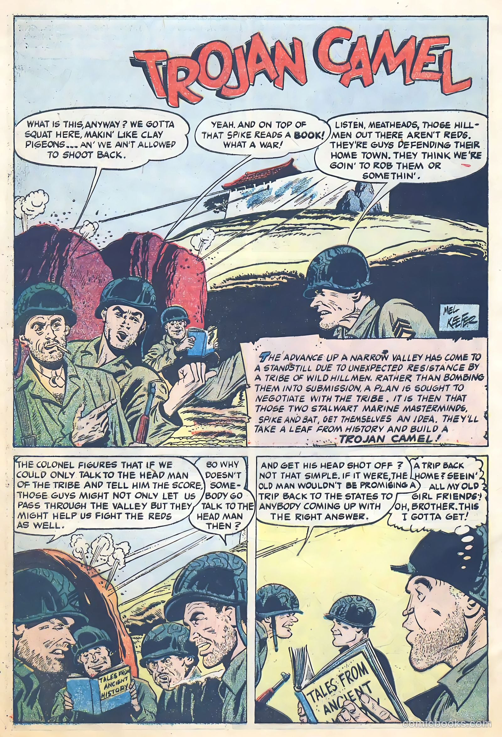 With the Marines on the Battlefronts of the World #2 — page 28 of 36