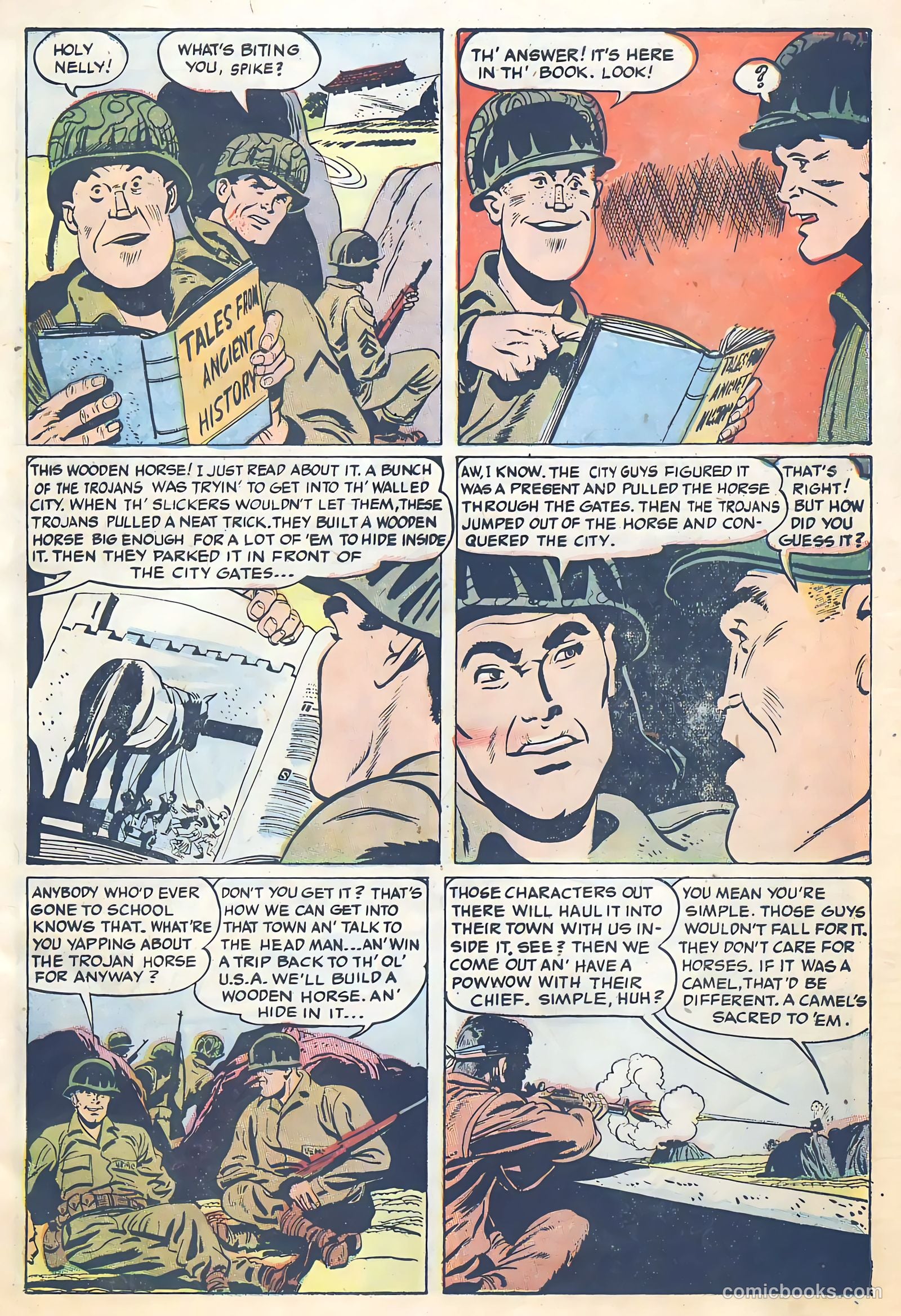 With the Marines on the Battlefronts of the World #2 — page 29 of 36