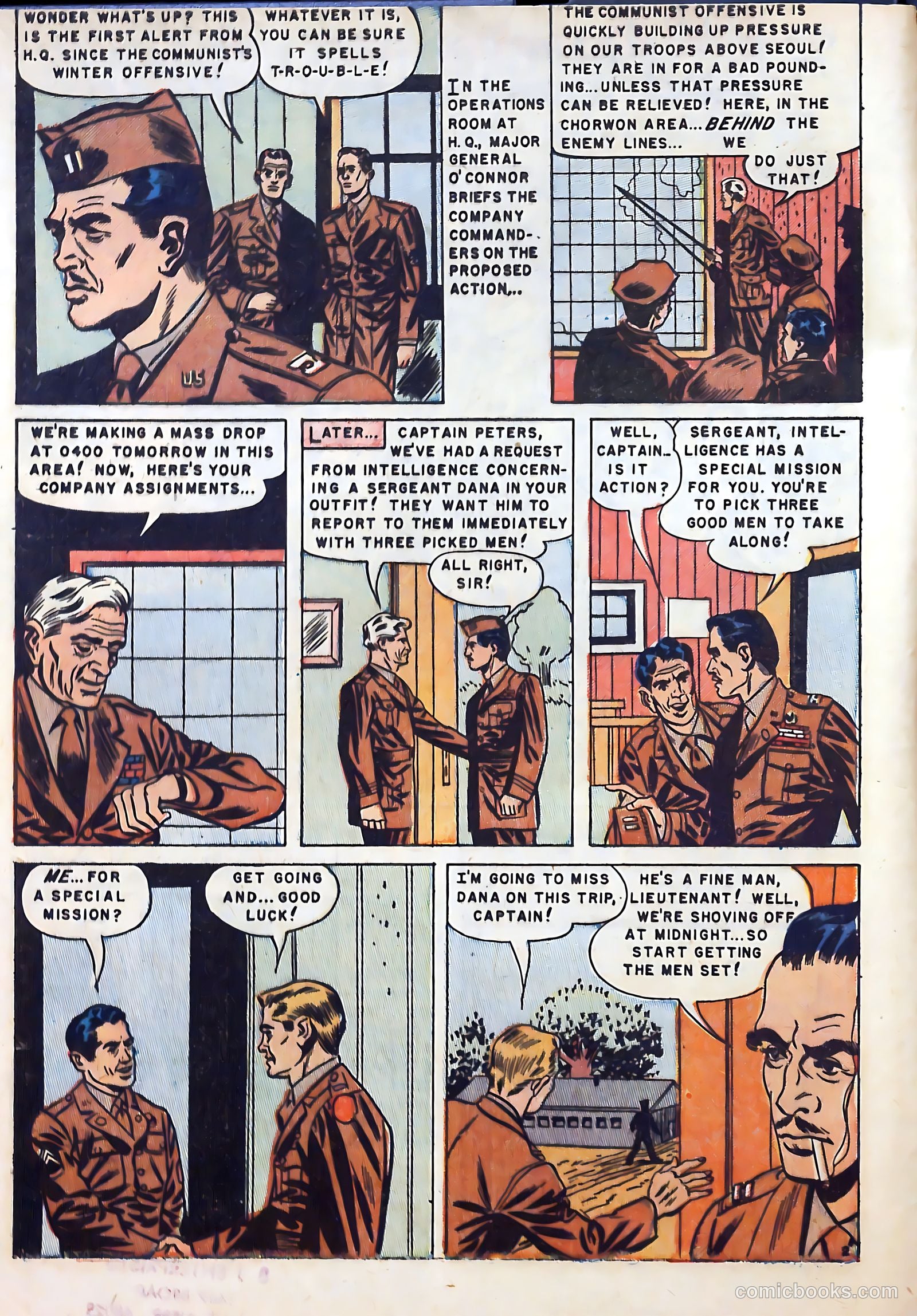 With the U.S. Paratroops Behind Enemy Lines #1 — page 4 of 36