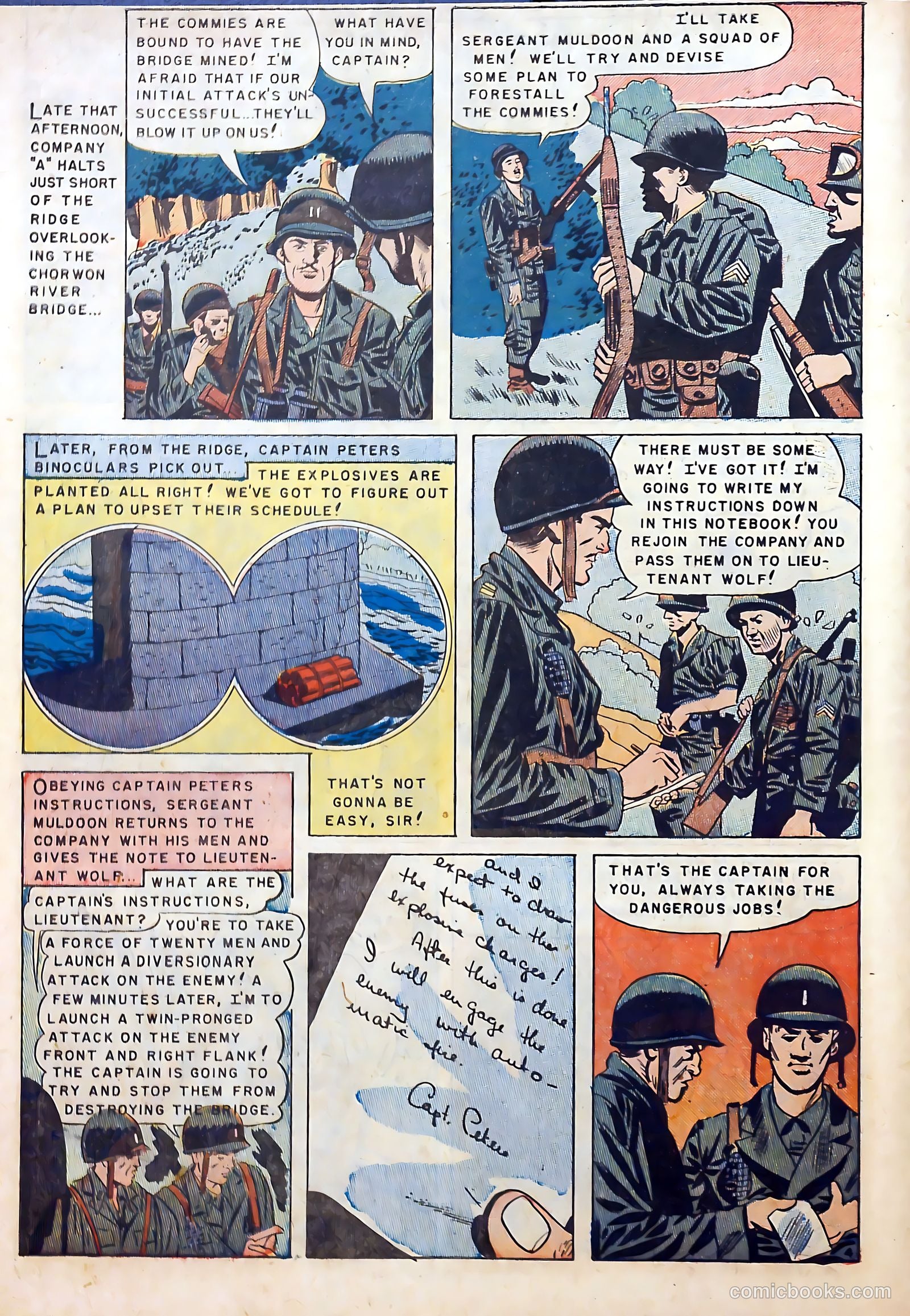 With the U.S. Paratroops Behind Enemy Lines #1 — page 6 of 36