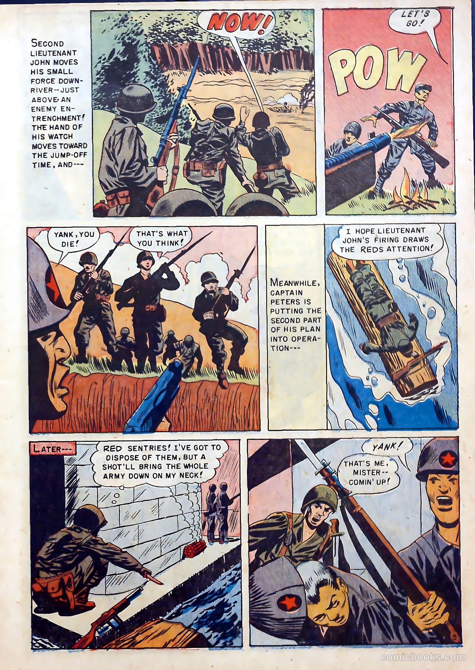 With the U.S. Paratroops Behind Enemy Lines #1 — page 7 of 36