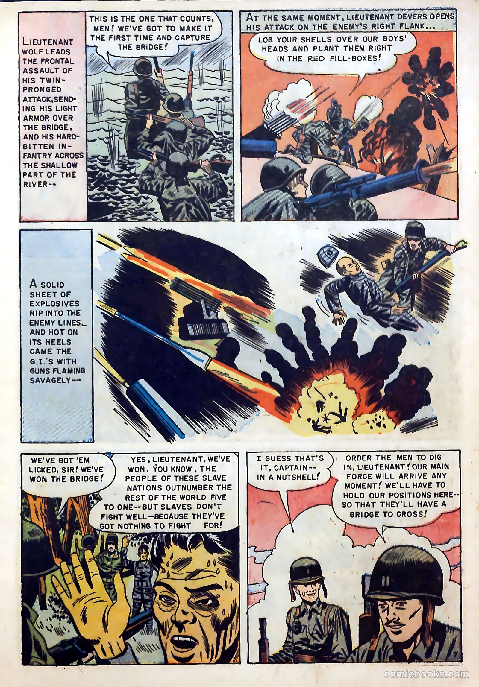 With the U.S. Paratroops Behind Enemy Lines #1 — page 9 of 36