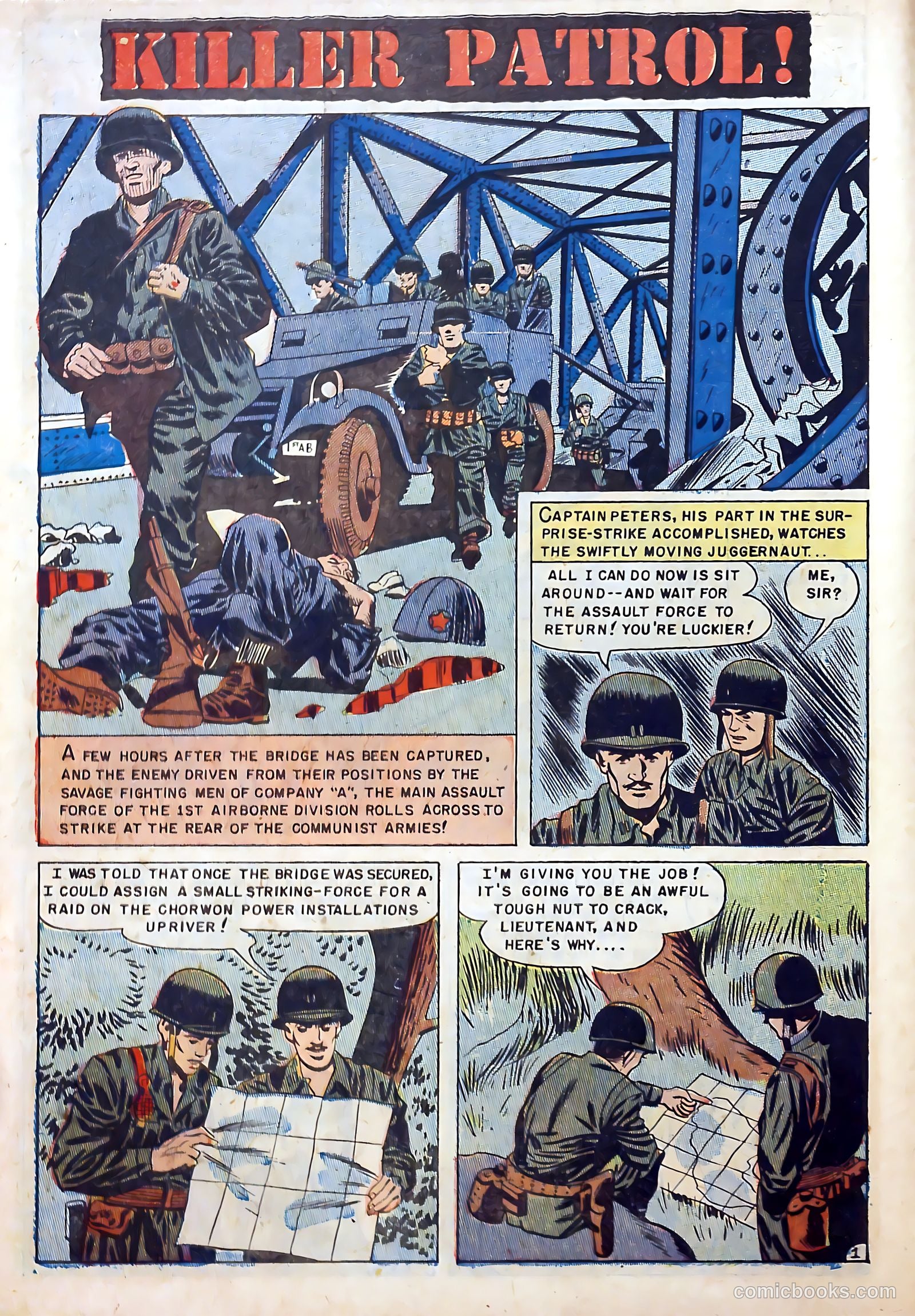 With the U.S. Paratroops Behind Enemy Lines #1 — page 10 of 36