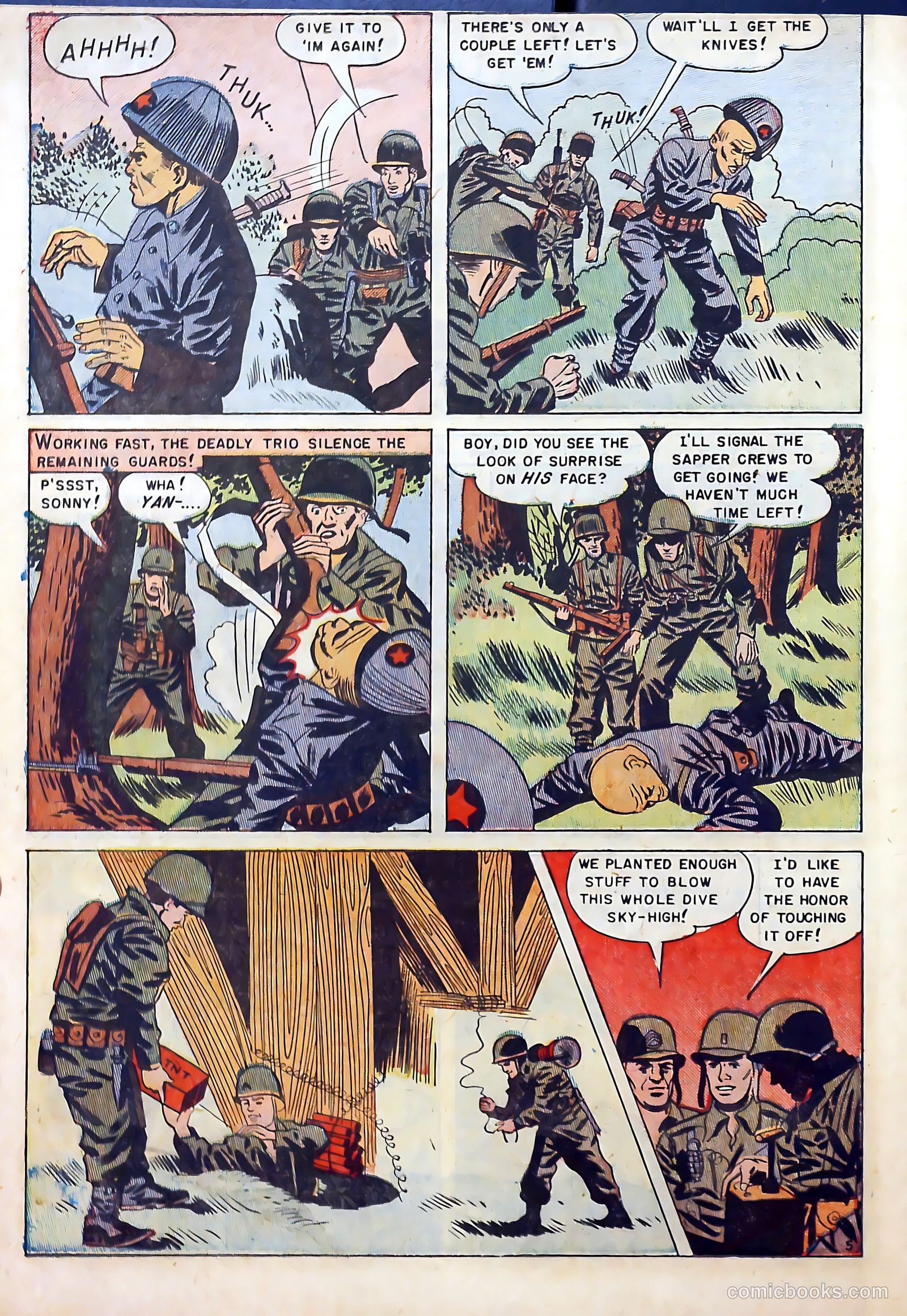 With the U.S. Paratroops Behind Enemy Lines #1 — page 14 of 36