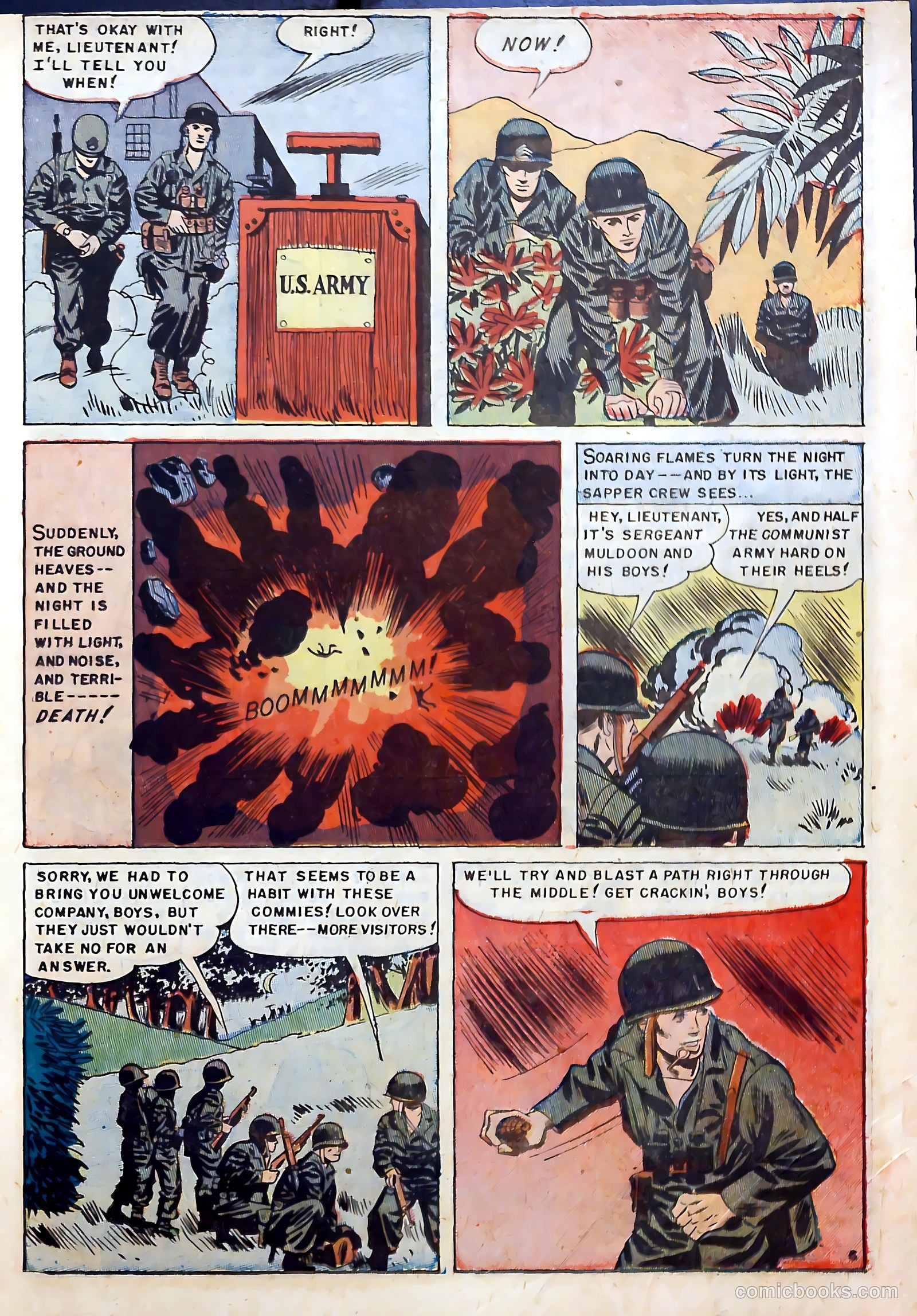 With the U.S. Paratroops Behind Enemy Lines #1 — page 15 of 36