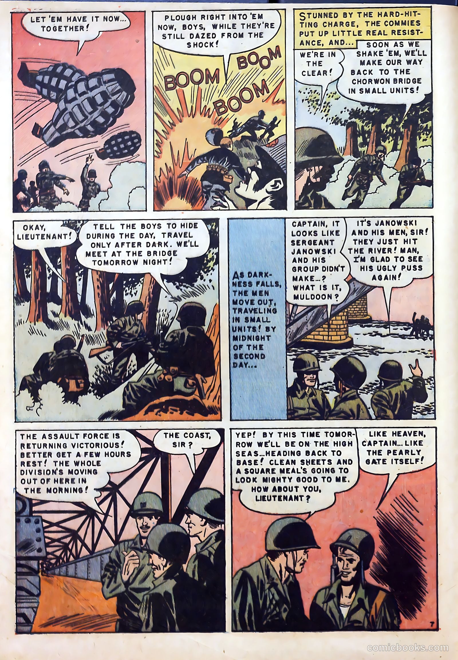 With the U.S. Paratroops Behind Enemy Lines #1 — page 16 of 36
