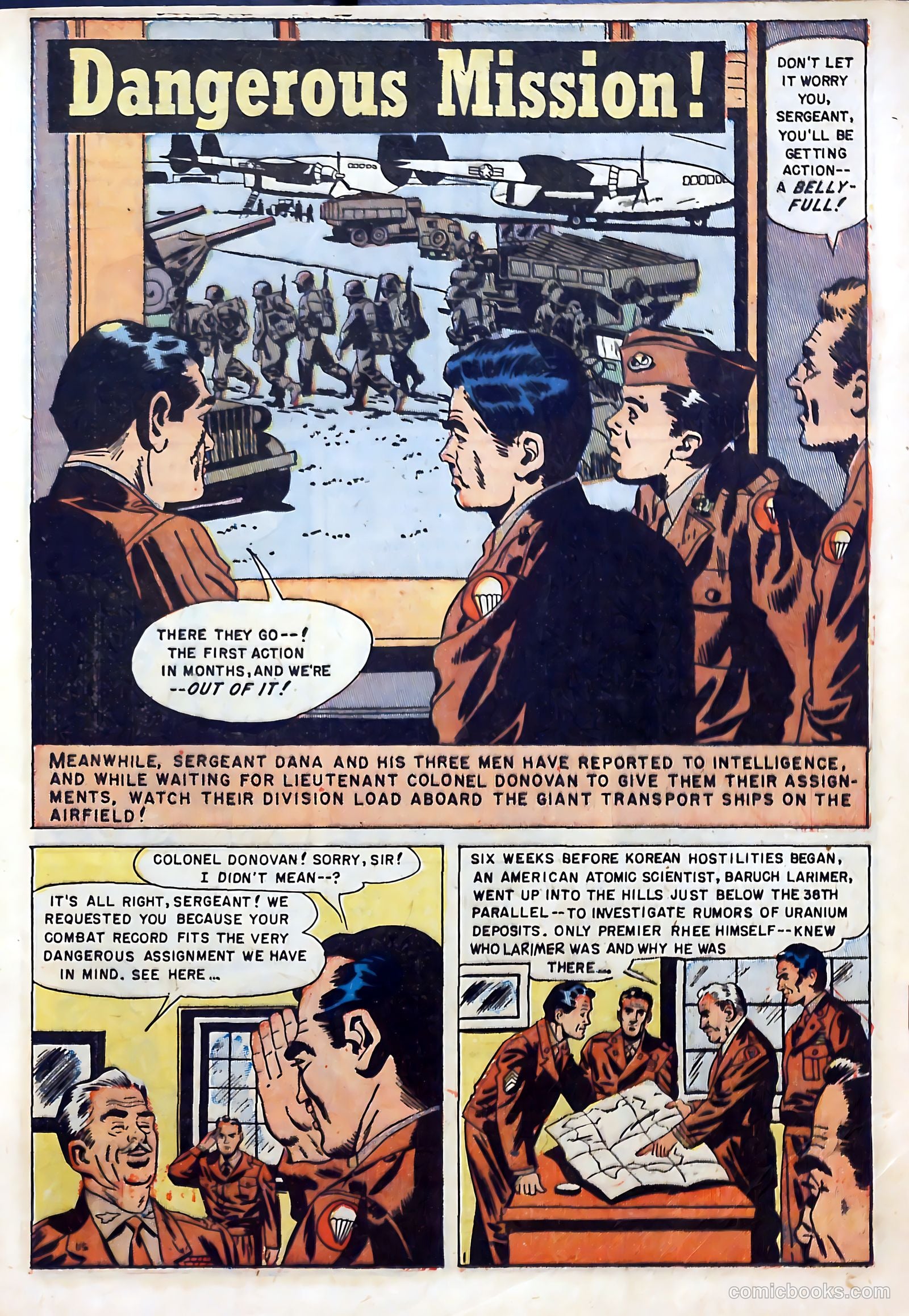 With the U.S. Paratroops Behind Enemy Lines #1 — page 17 of 36