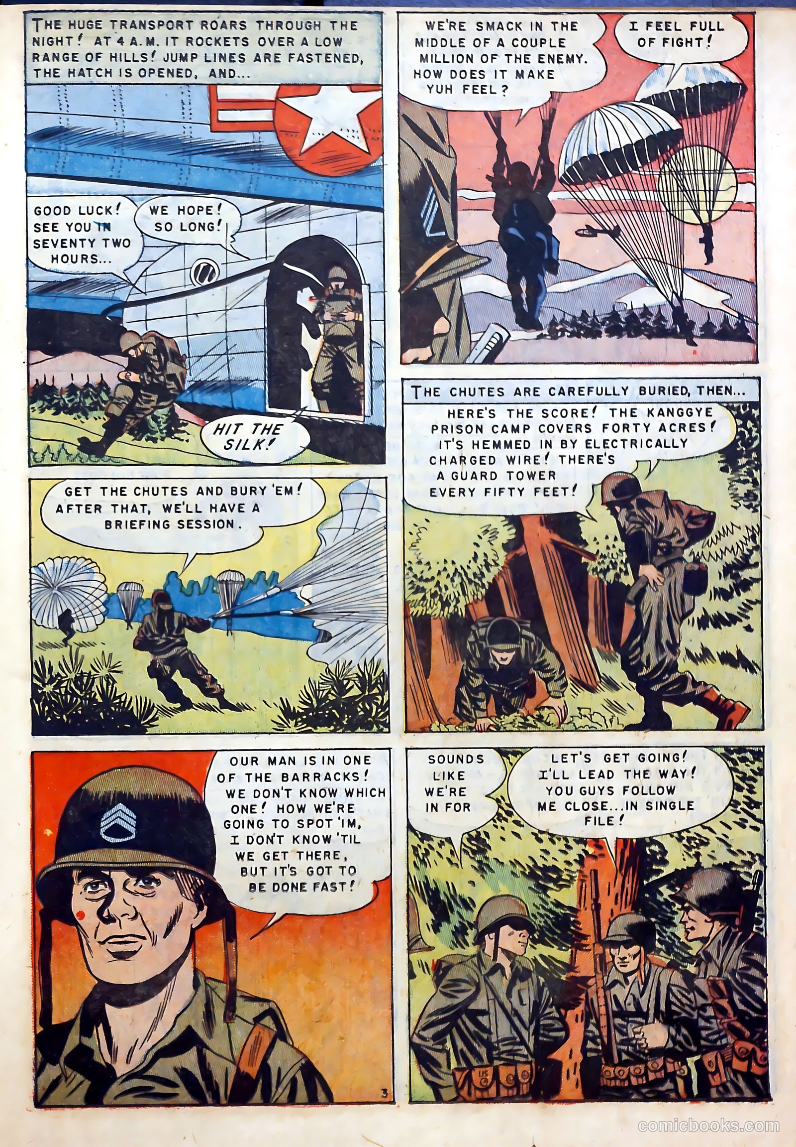 With the U.S. Paratroops Behind Enemy Lines #1 — page 19 of 36
