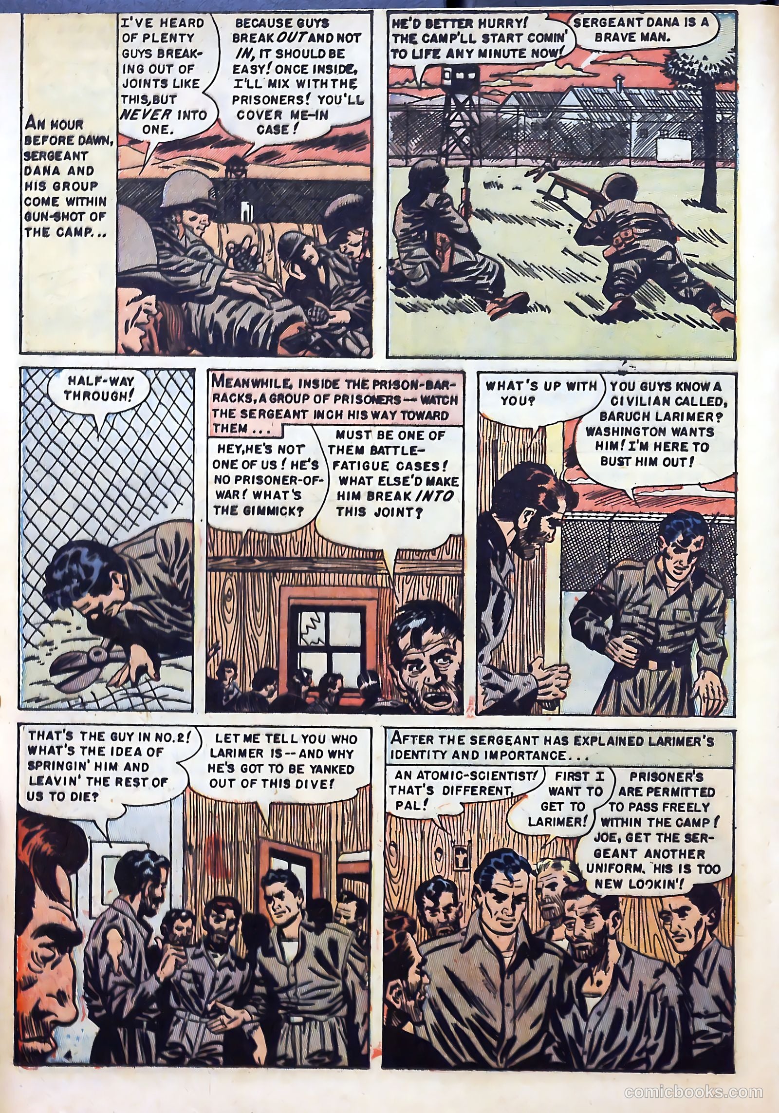 With the U.S. Paratroops Behind Enemy Lines #1 — page 20 of 36