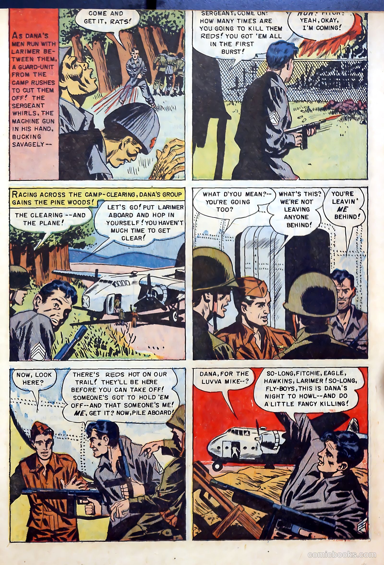 With the U.S. Paratroops Behind Enemy Lines #1 — page 23 of 36