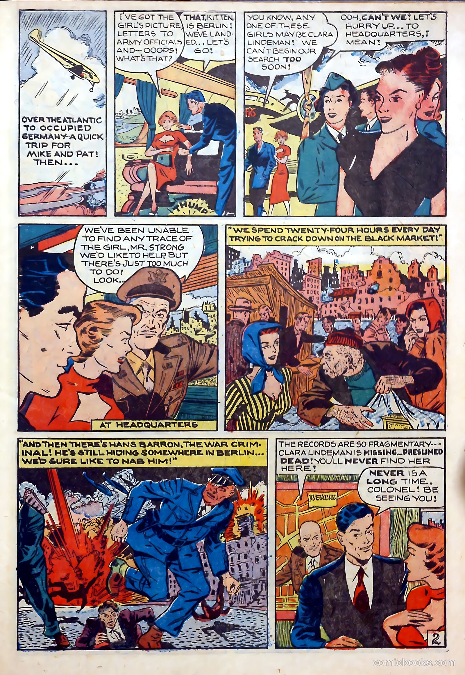 With the U.S. Paratroops Behind Enemy Lines #1 — page 27 of 36