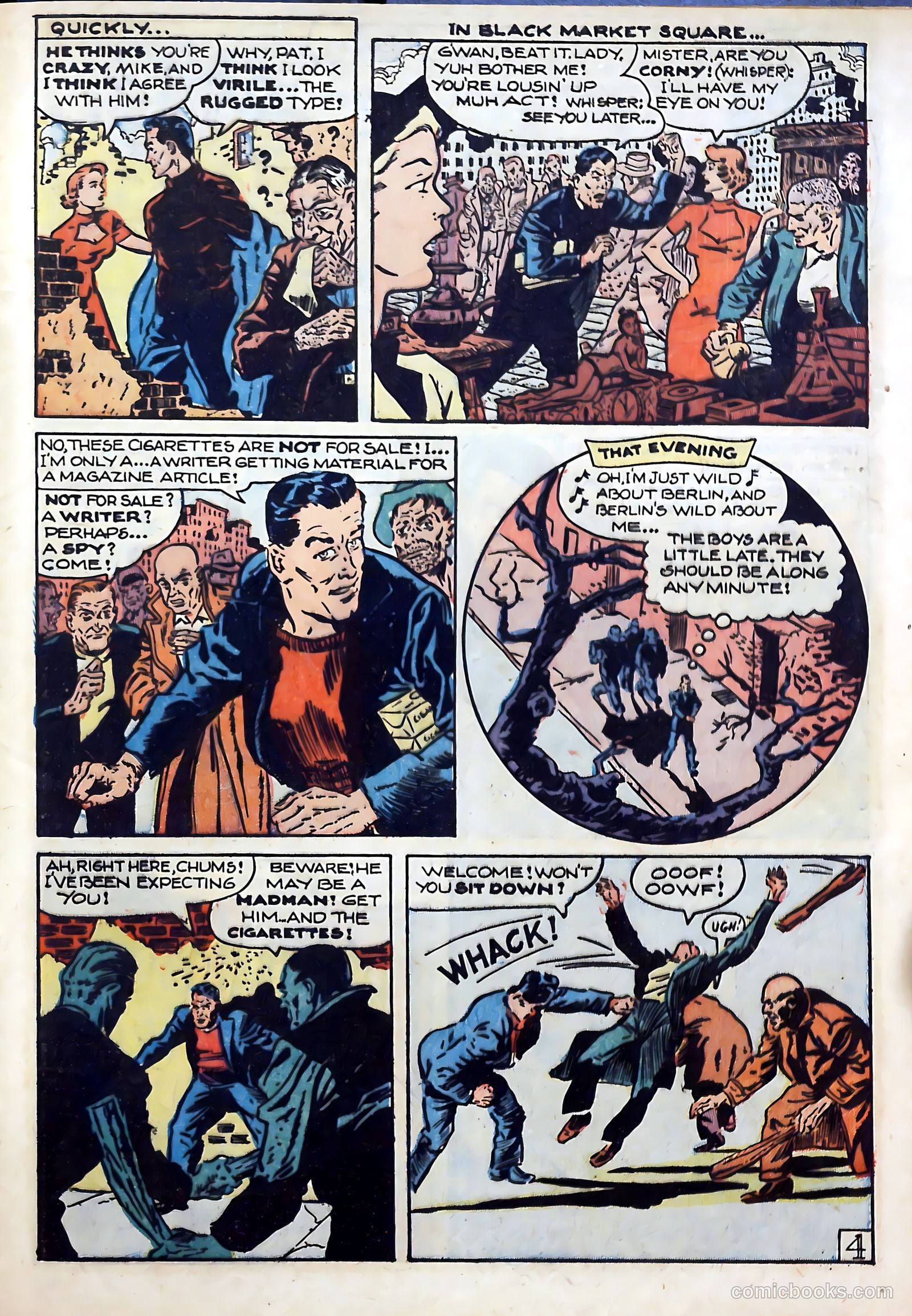 With the U.S. Paratroops Behind Enemy Lines #1 — page 29 of 36