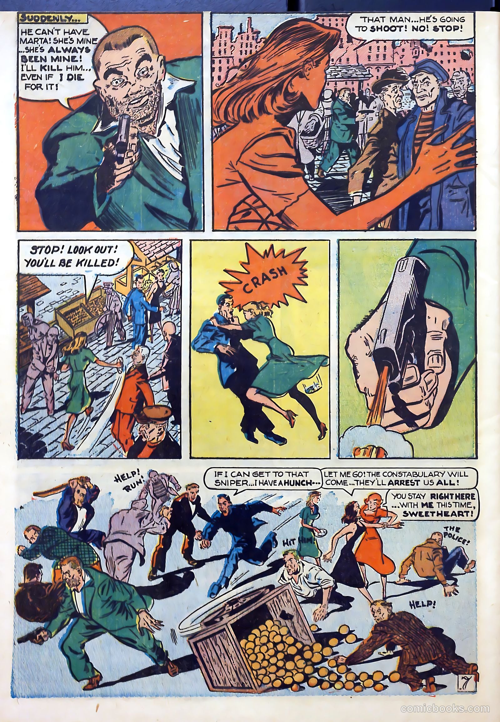 With the U.S. Paratroops Behind Enemy Lines #1 — page 32 of 36