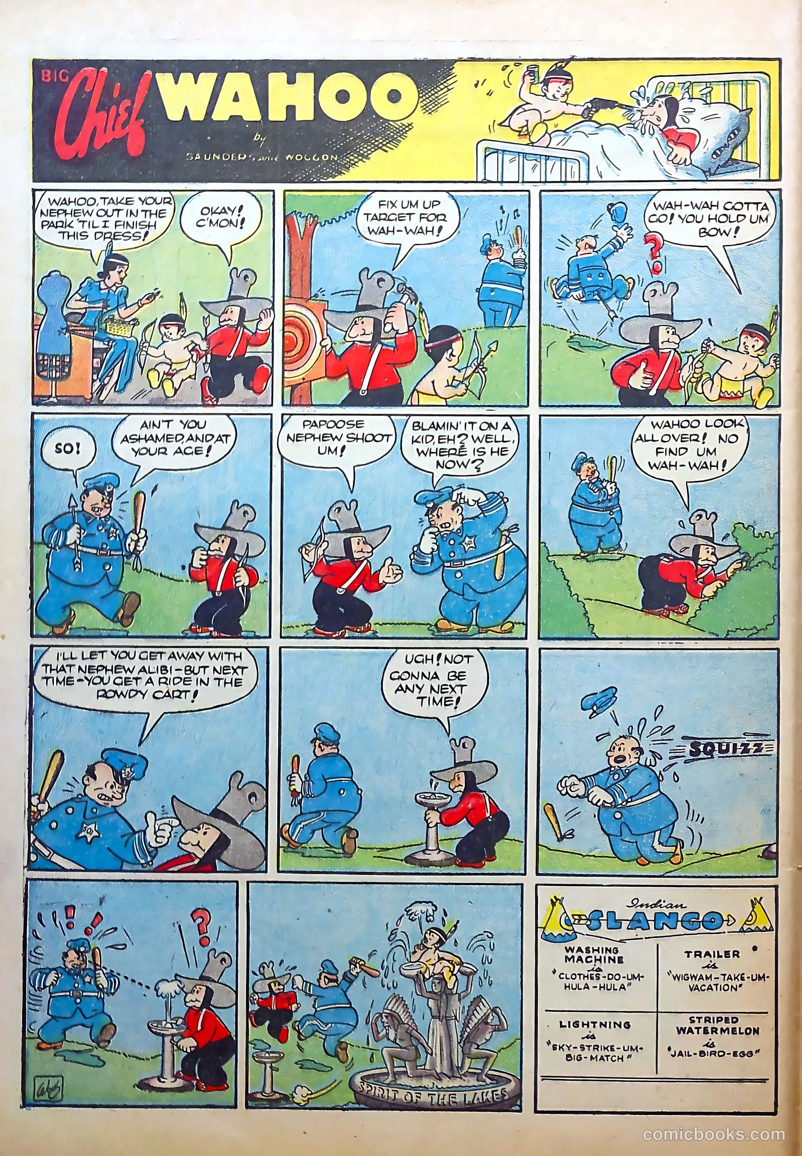 Big Chief Wahoo #1 — page 60 of 68