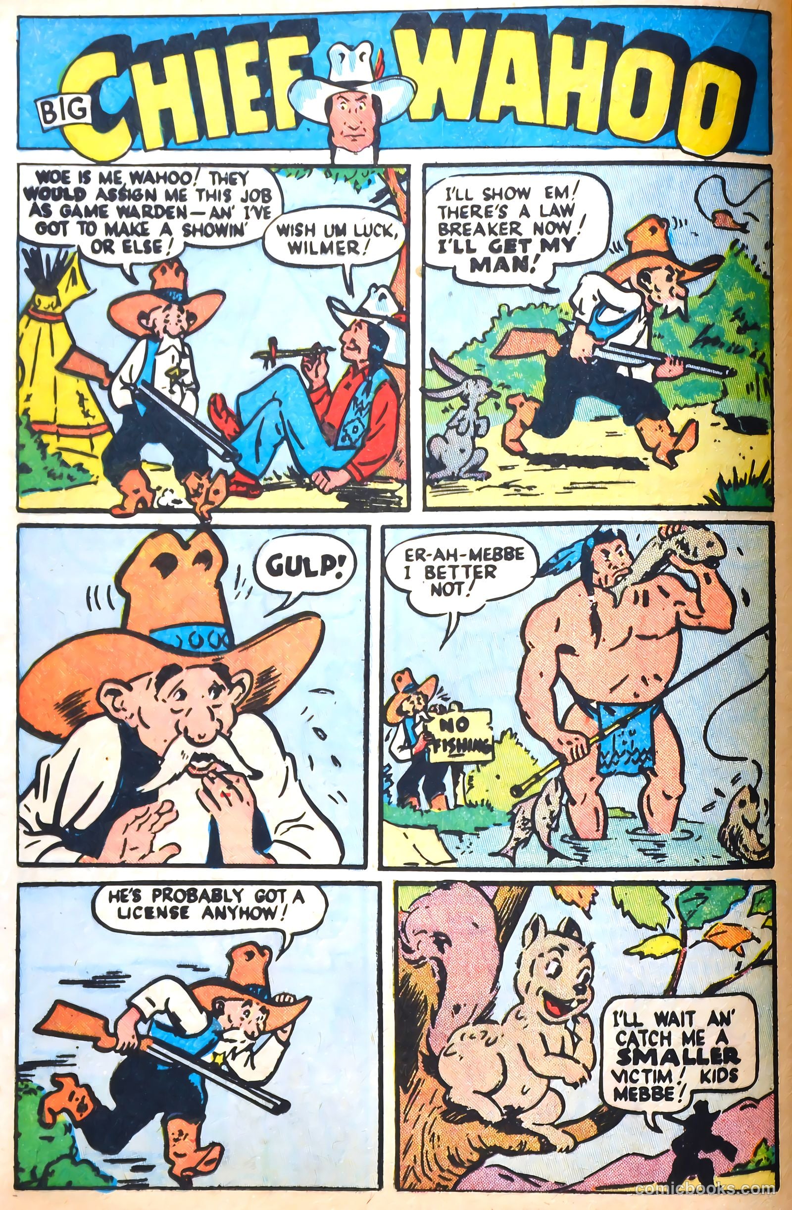 Big Chief Wahoo #5 — page 20 of 52