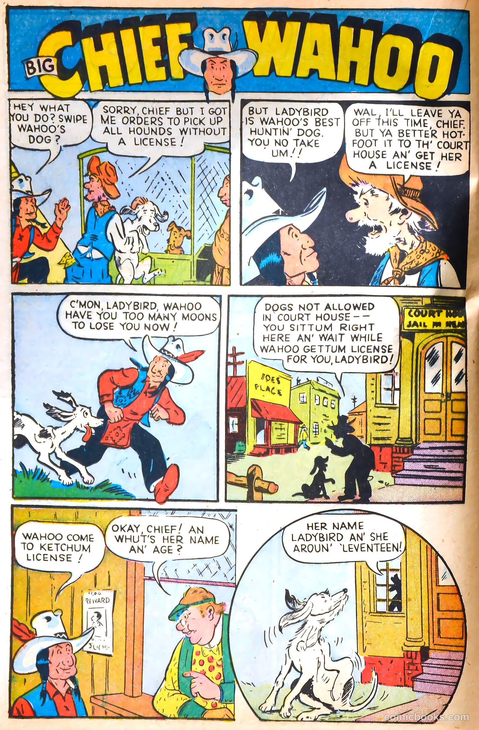 Big Chief Wahoo #5 — page 32 of 52