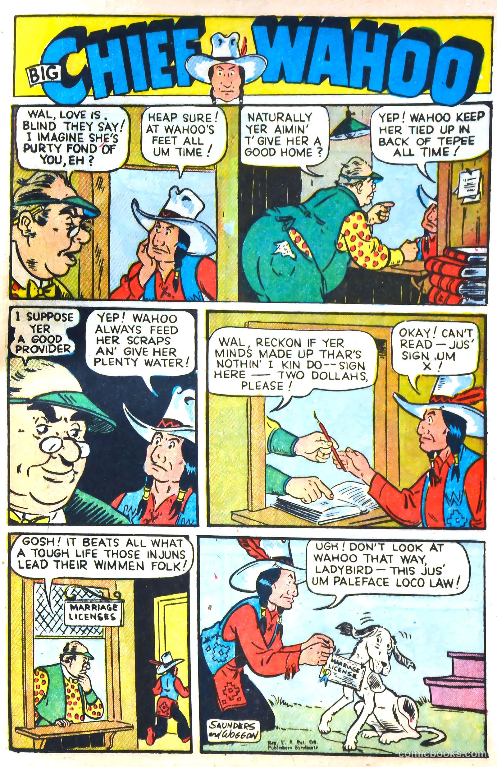 Big Chief Wahoo #5 — page 33 of 52