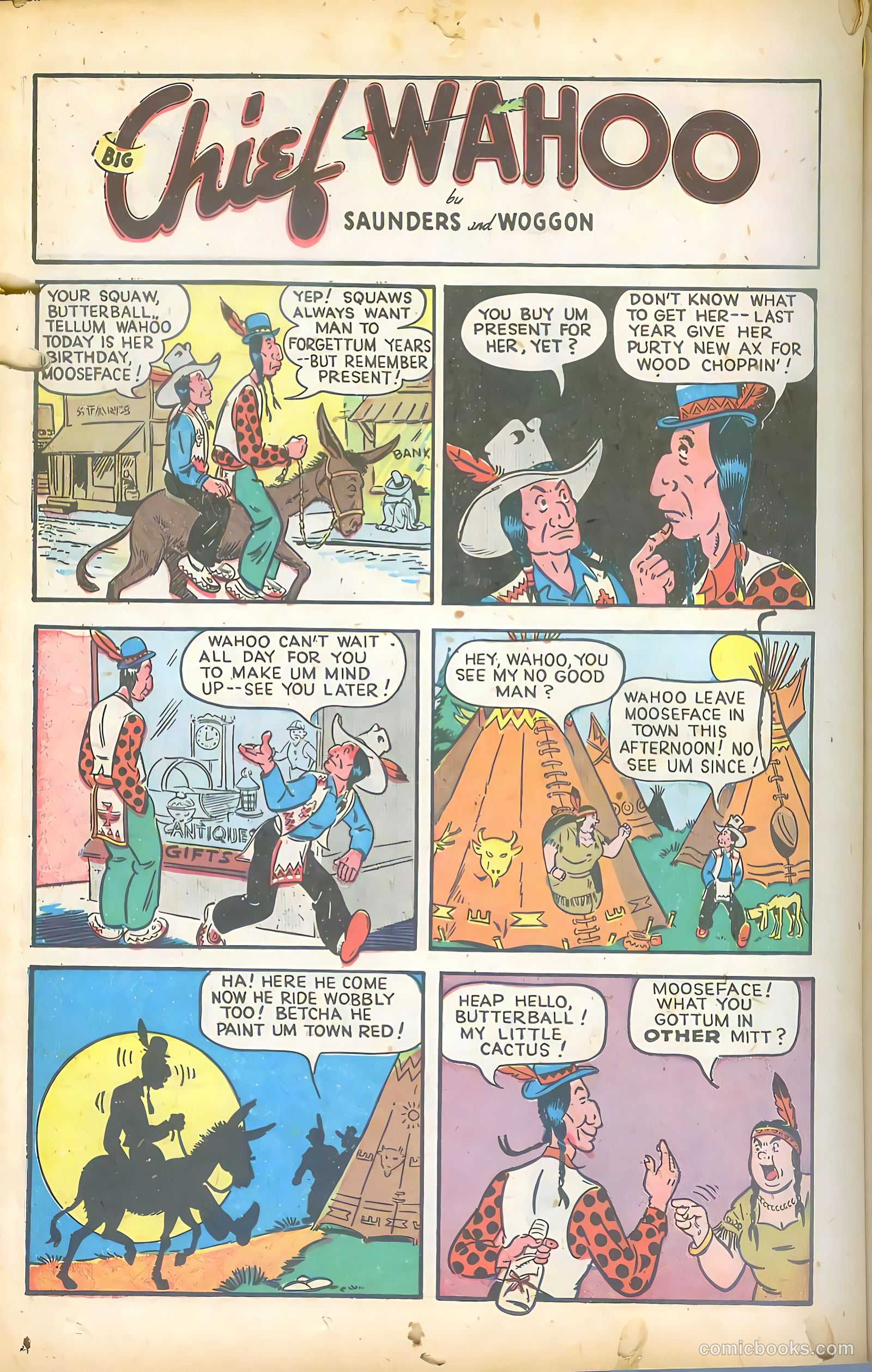Big Chief Wahoo #7 — page 34 of 52