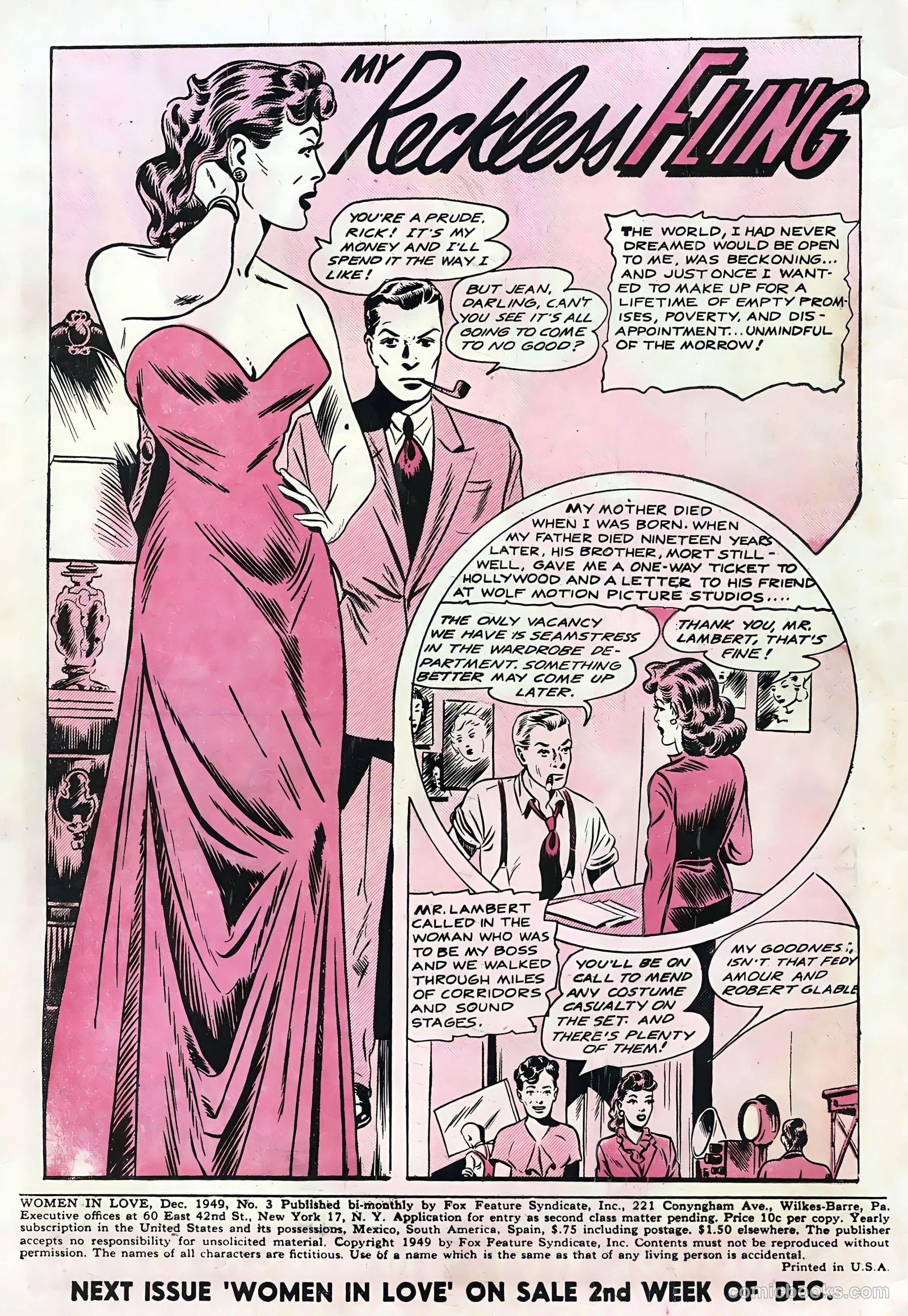 Women in Love #3 — page 2 of 36