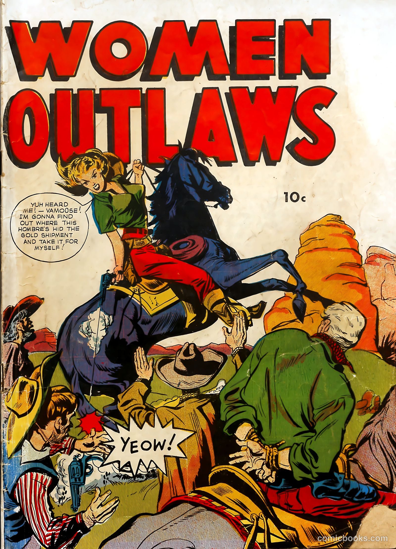 Women Outlaws #1 — page 1 of 38