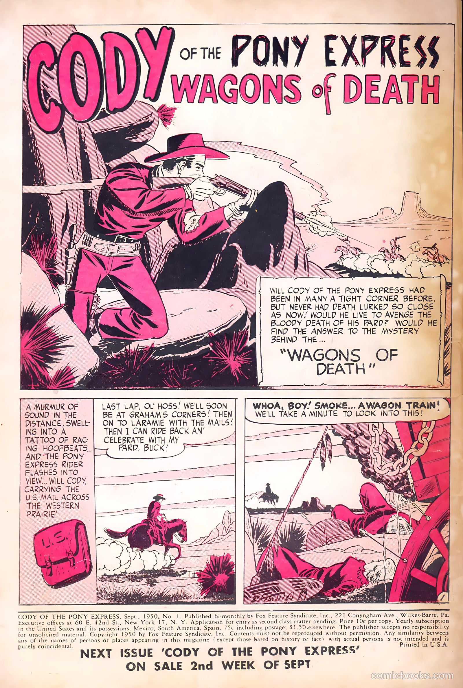 Women Outlaws #1 — page 37 of 38