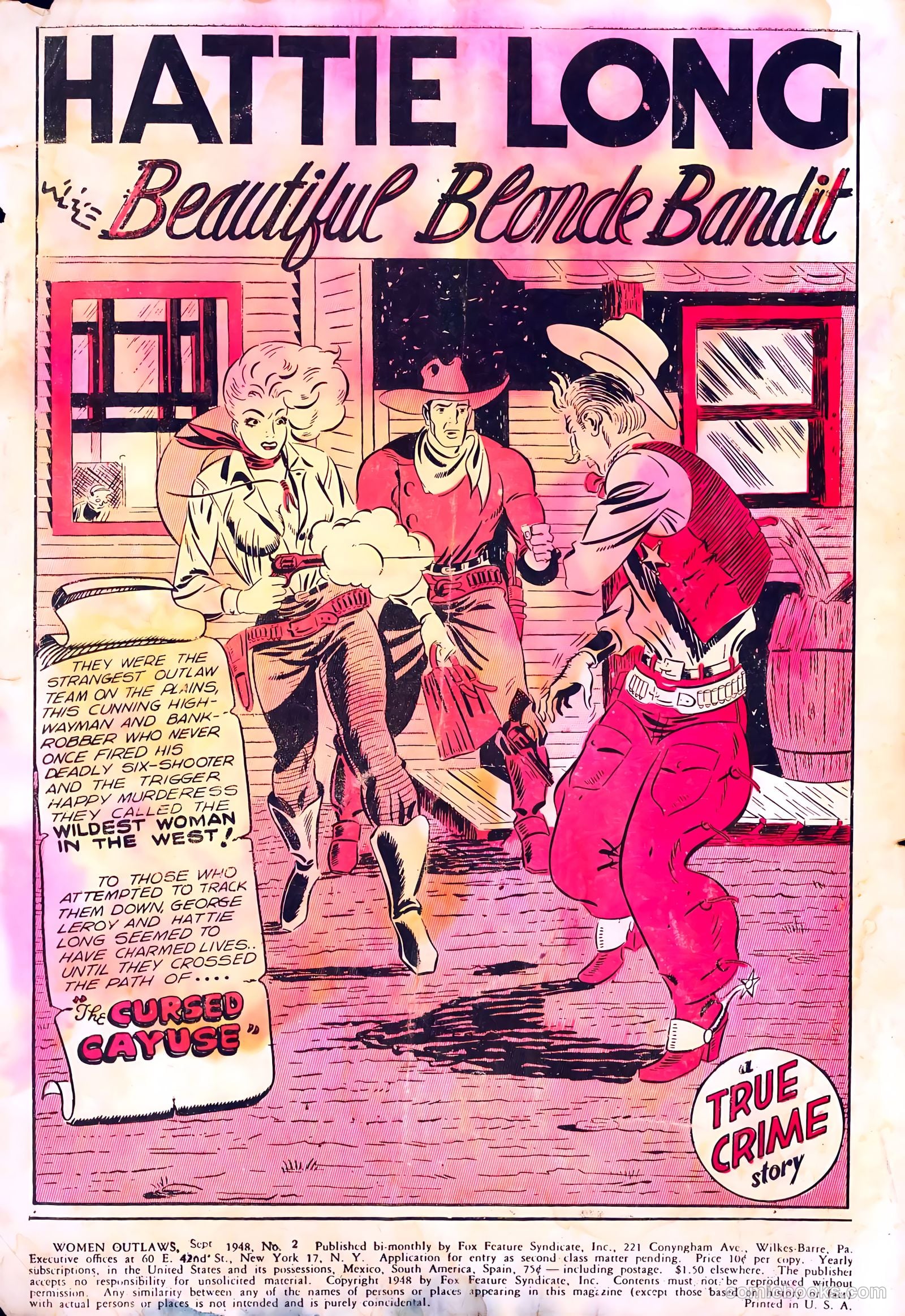 Women Outlaws #2 — page 2 of 36
