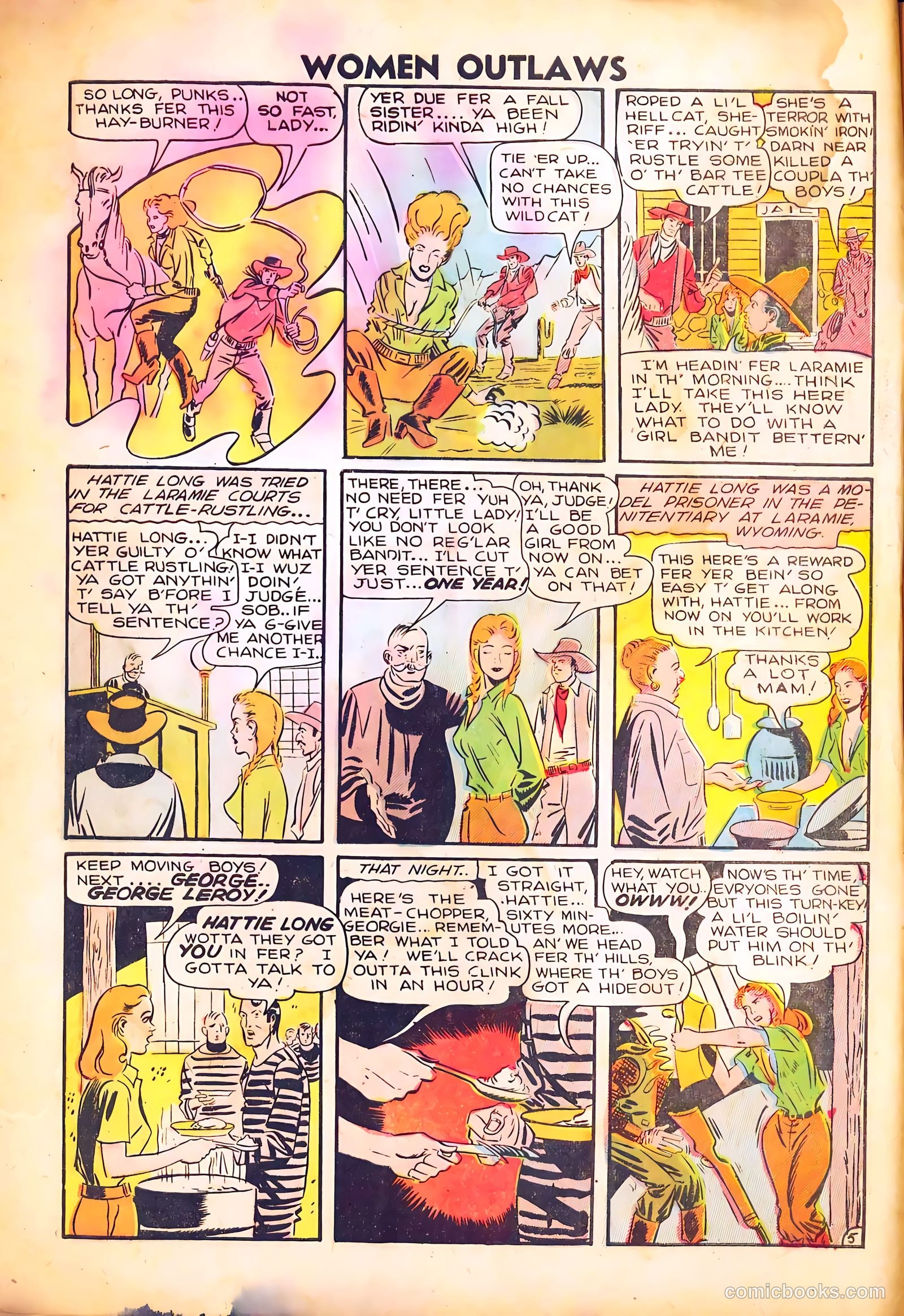 Women Outlaws #2 — page 6 of 36
