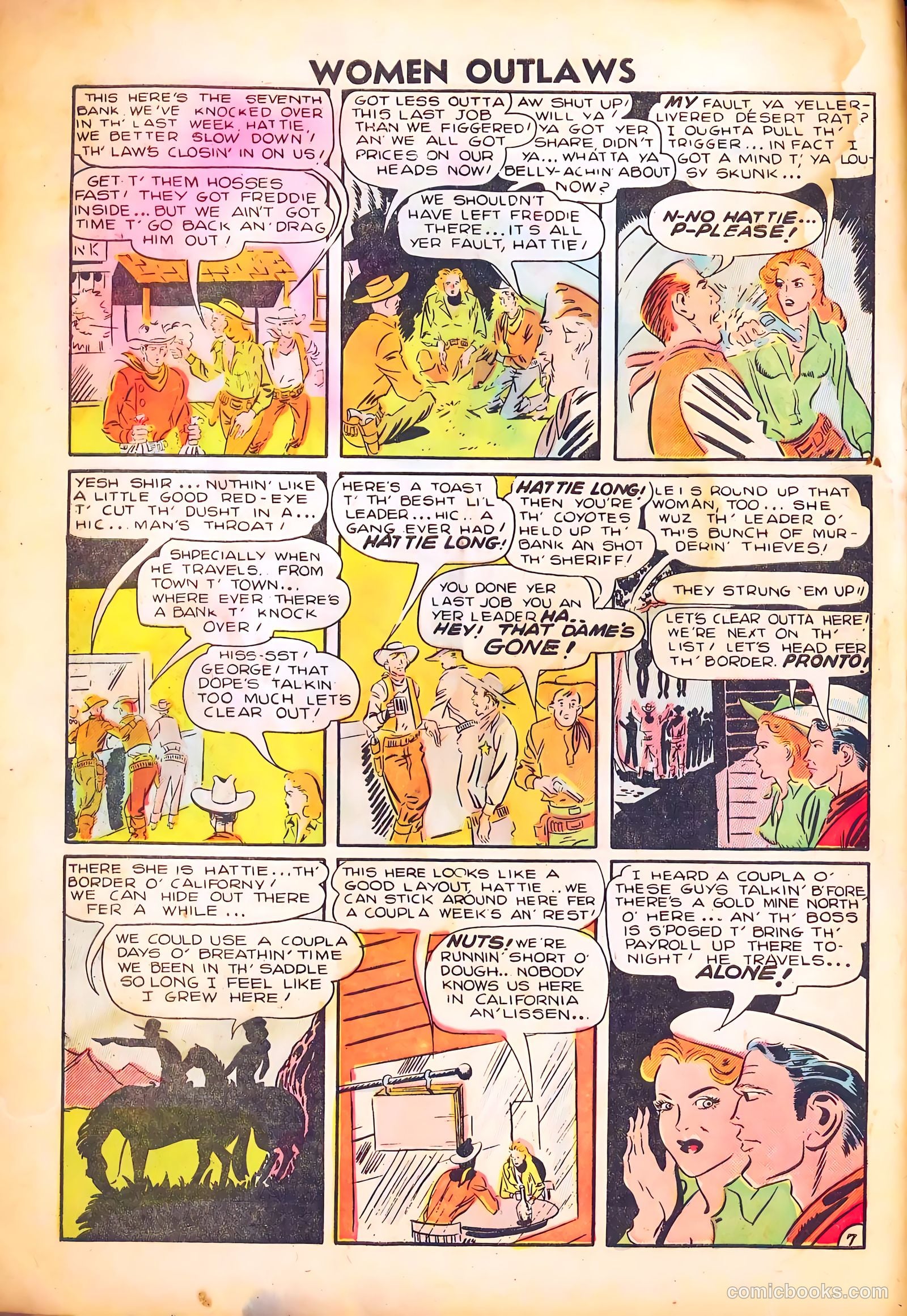 Women Outlaws #2 — page 8 of 36