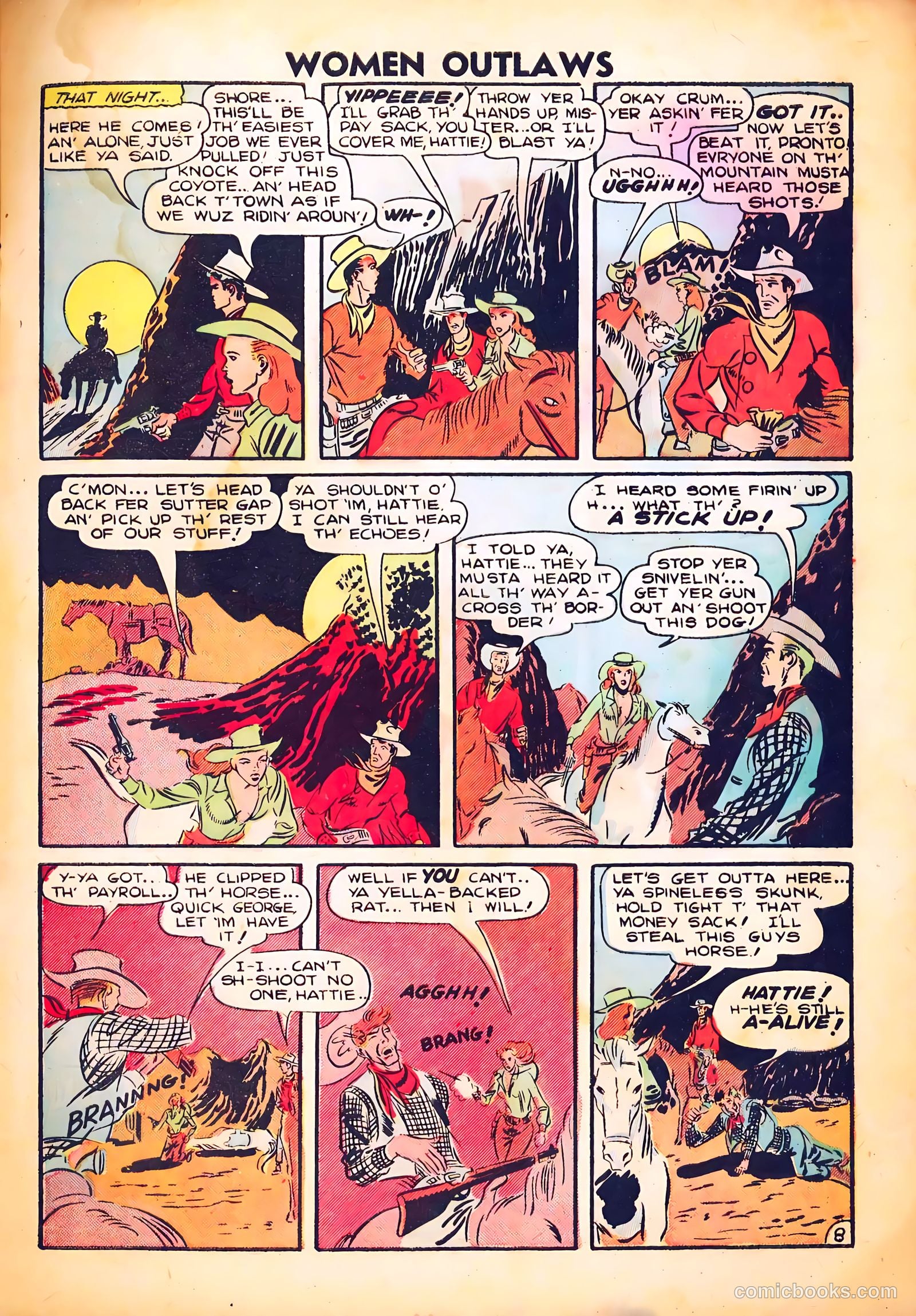 Women Outlaws #2 — page 9 of 36