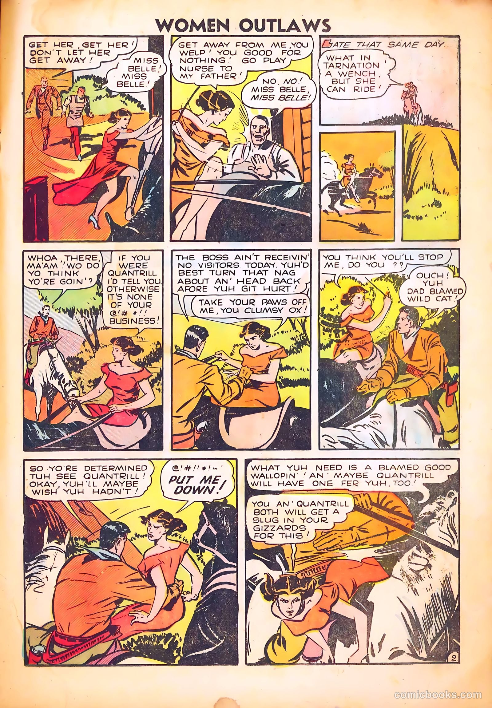Women Outlaws #2 — page 13 of 36