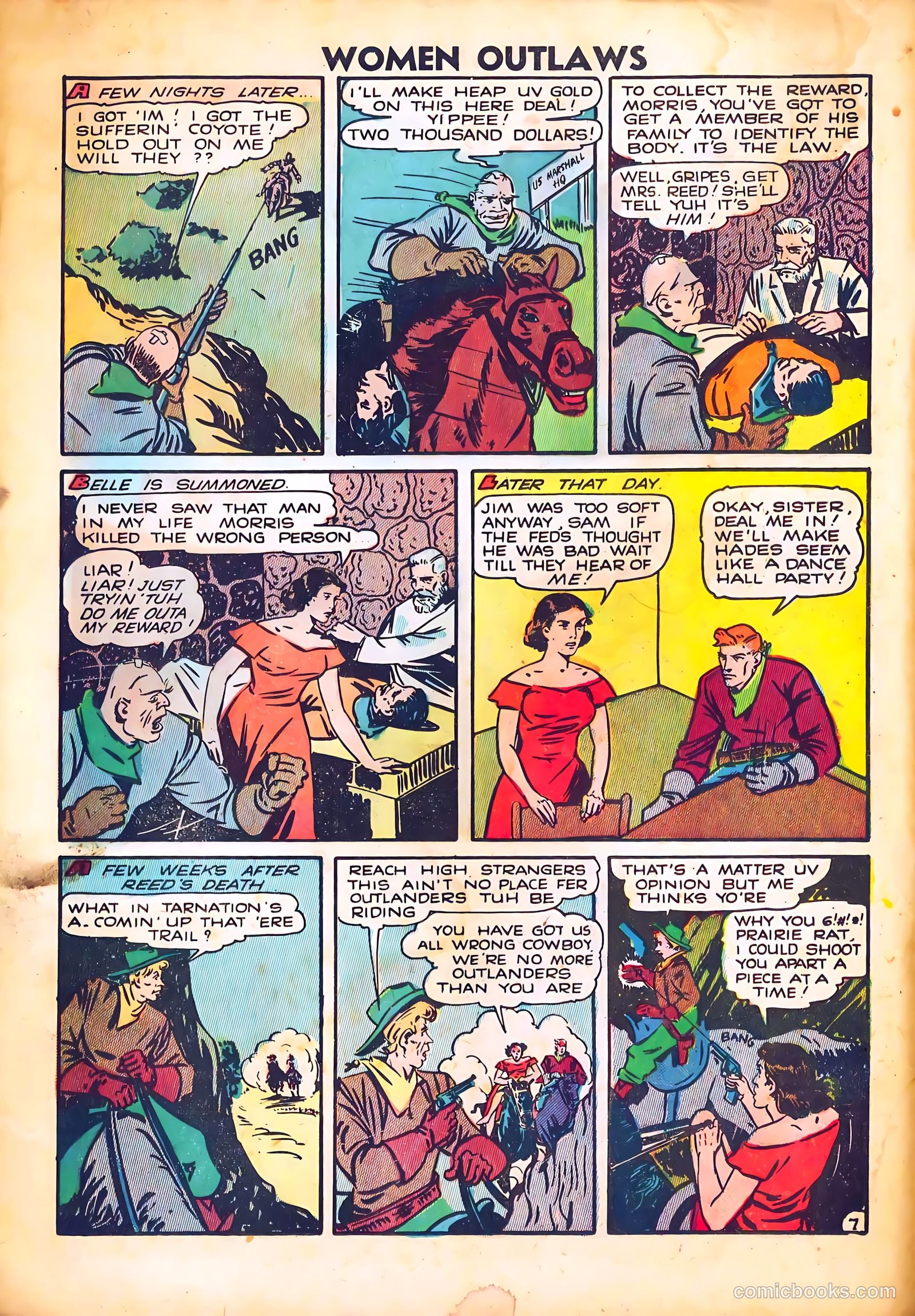 Women Outlaws #2 — page 18 of 36