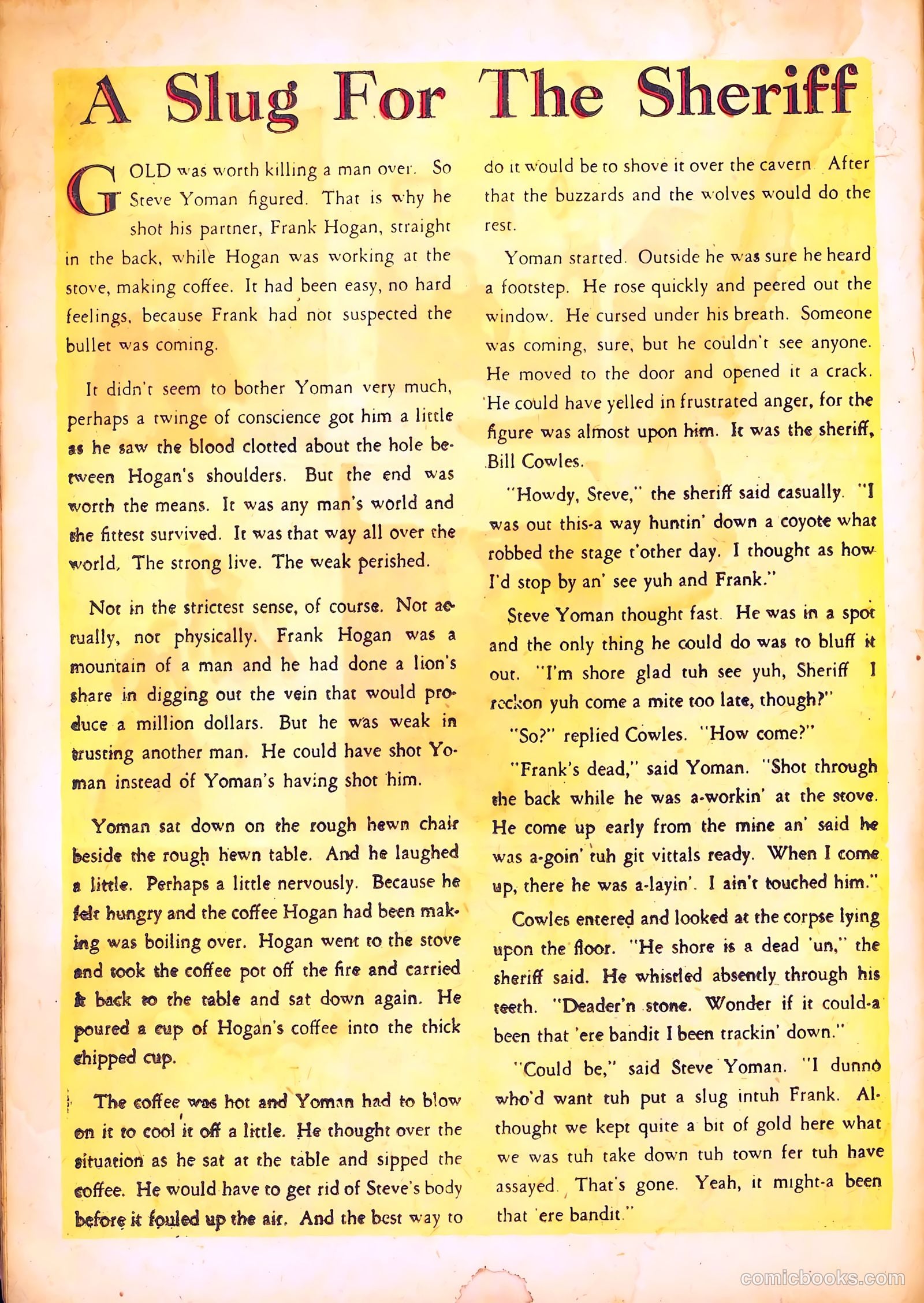 Women Outlaws #2 — page 22 of 36