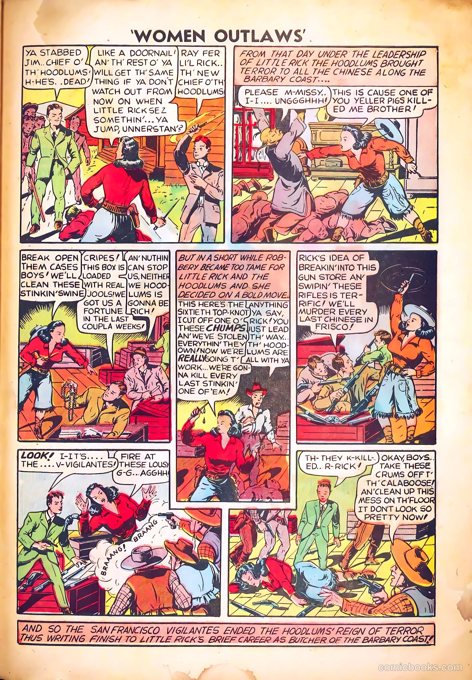Women Outlaws #2 — page 29 of 36