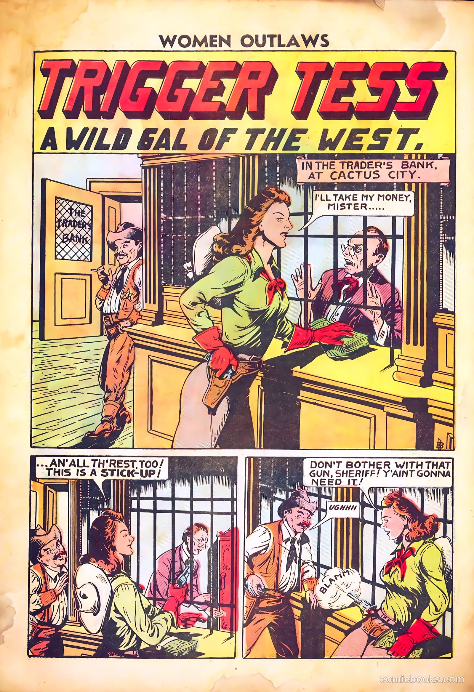 Women Outlaws #2 — page 32 of 36